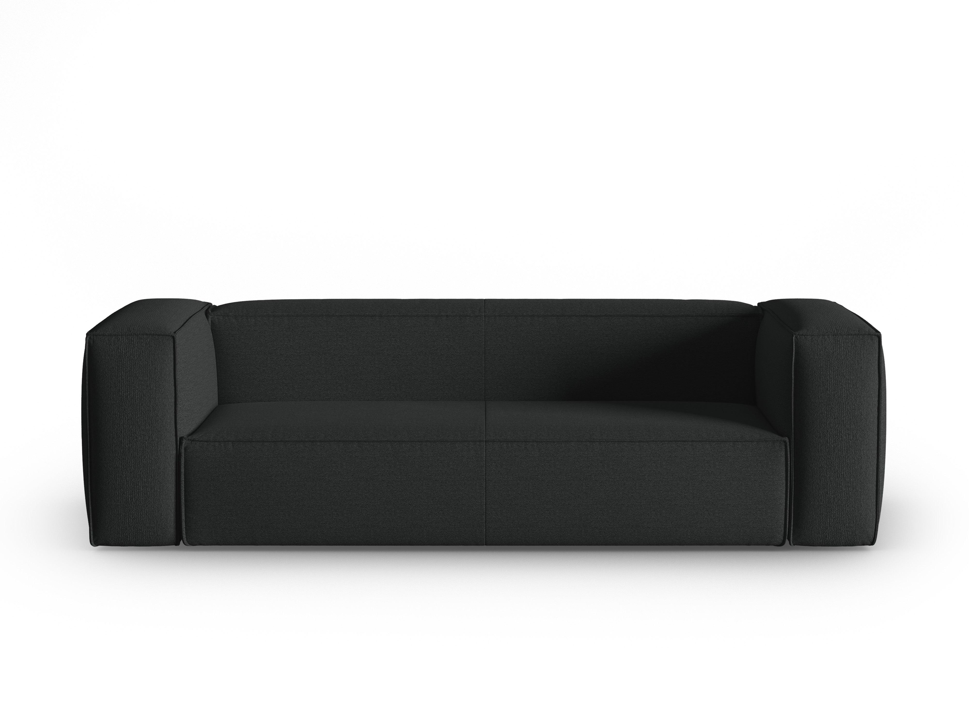 Sofa 4-osobowa MACKAY antracytowy boucle Cosmopolitan Design Eye on Design