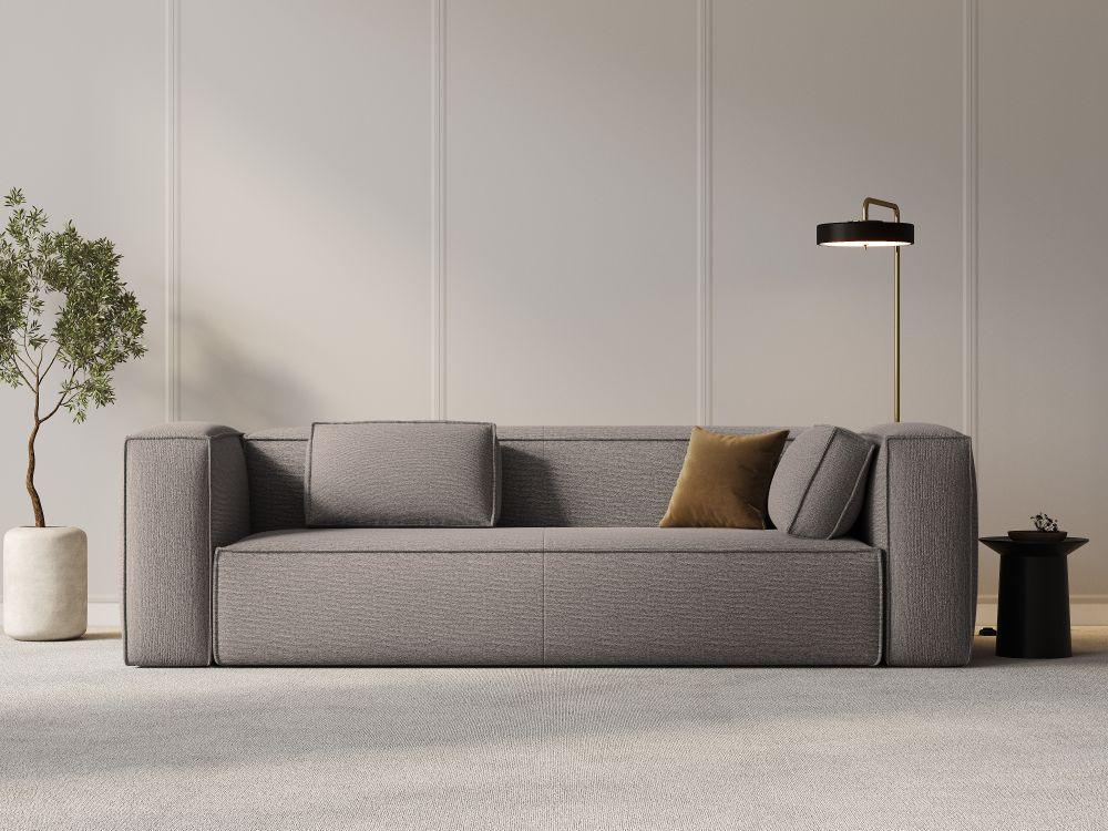 Sofa 4-osobowa MACKAY cappuccino boucle Cosmopolitan Design Eye on Design