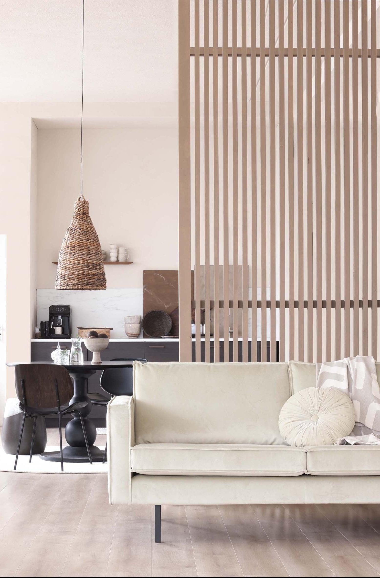 Sofa aksamitna 2,5-osobowa RODEO khaki