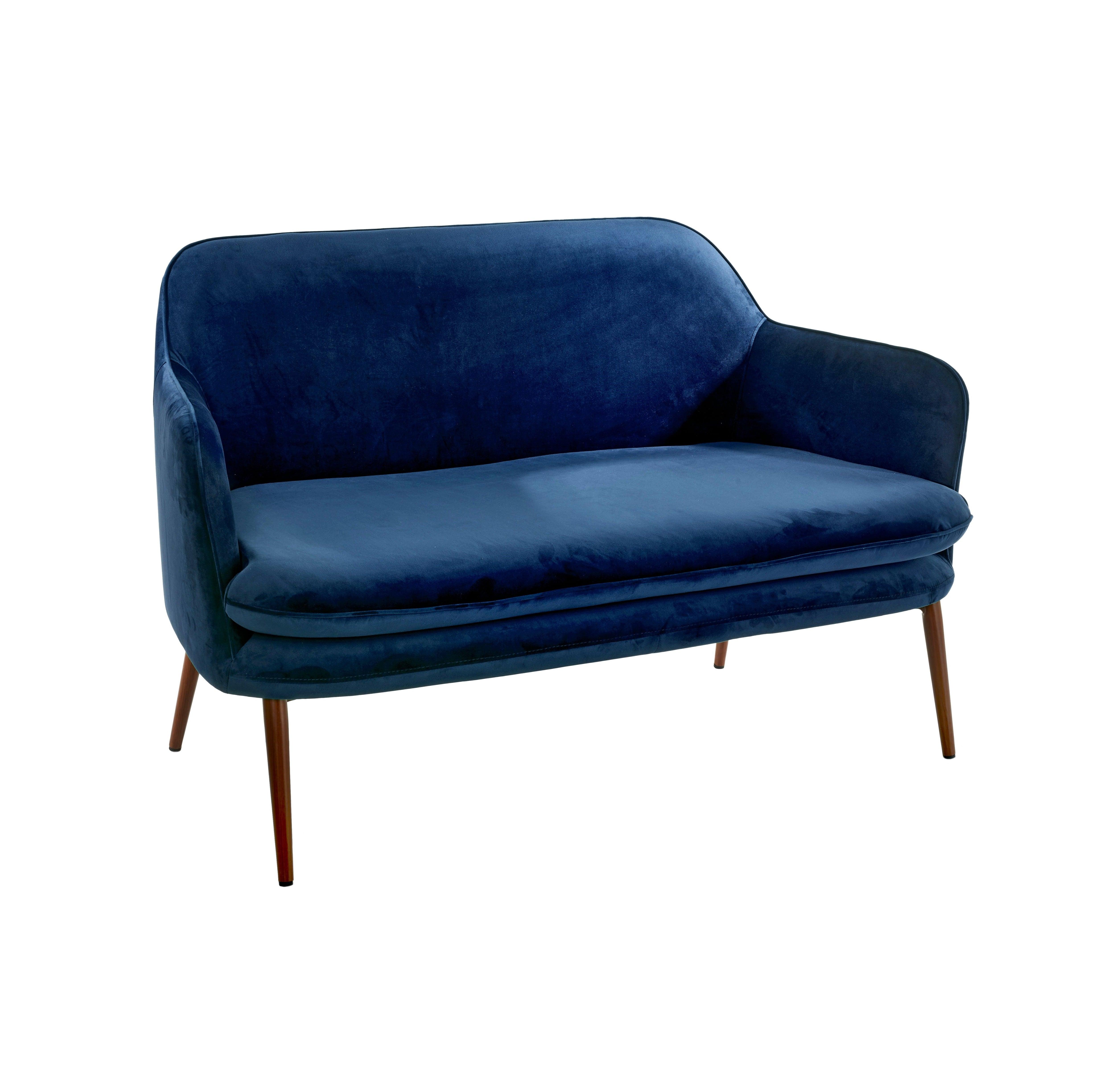 Sofa aksamitna CHARMY ciemnoniebieski Pols Potten Eye on Design
