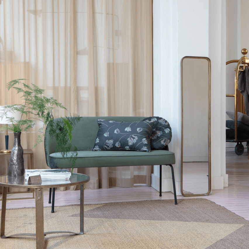 Sofa aksamitna VOGUE taupe Be Pure Eye on Design