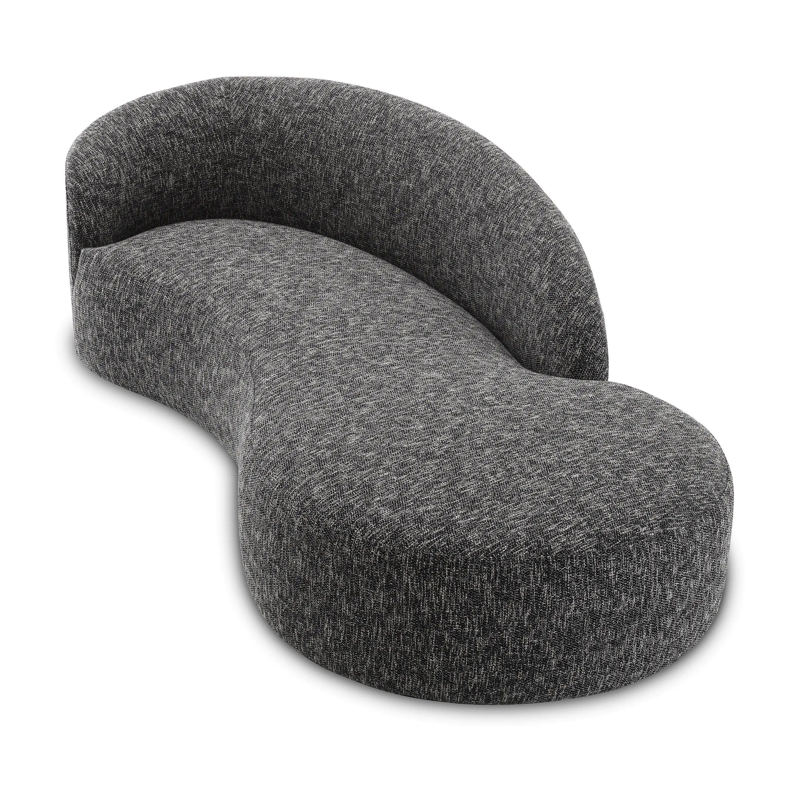 Sofa BERND czarny melanż Eichholtz Eye on Design