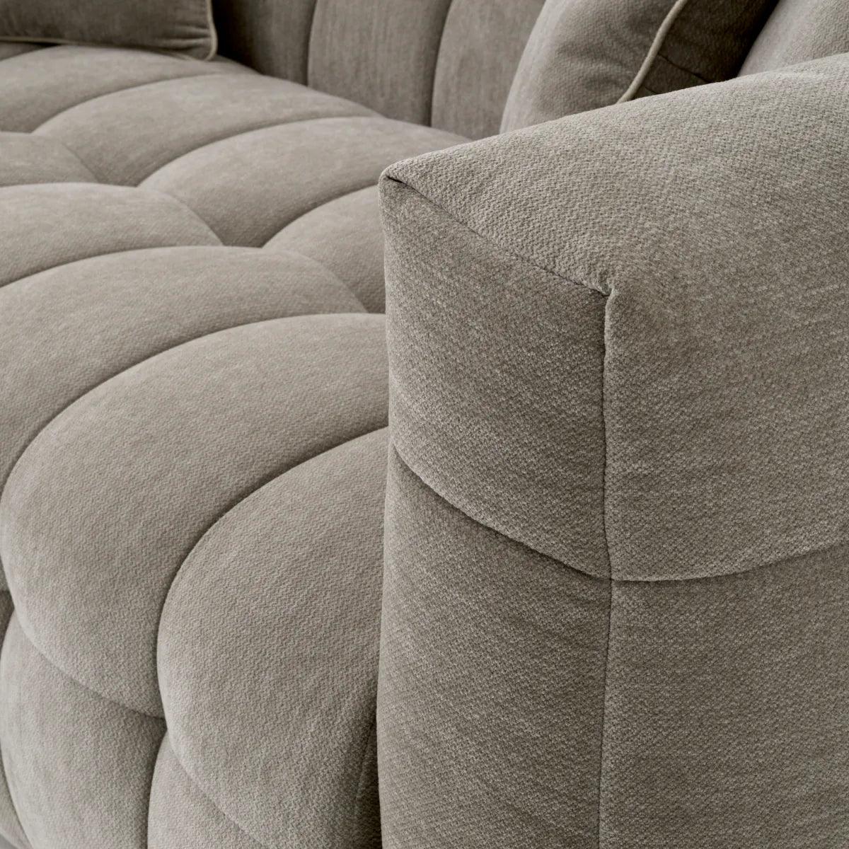 Sofa BREVA szary Eichholtz Eye on Design