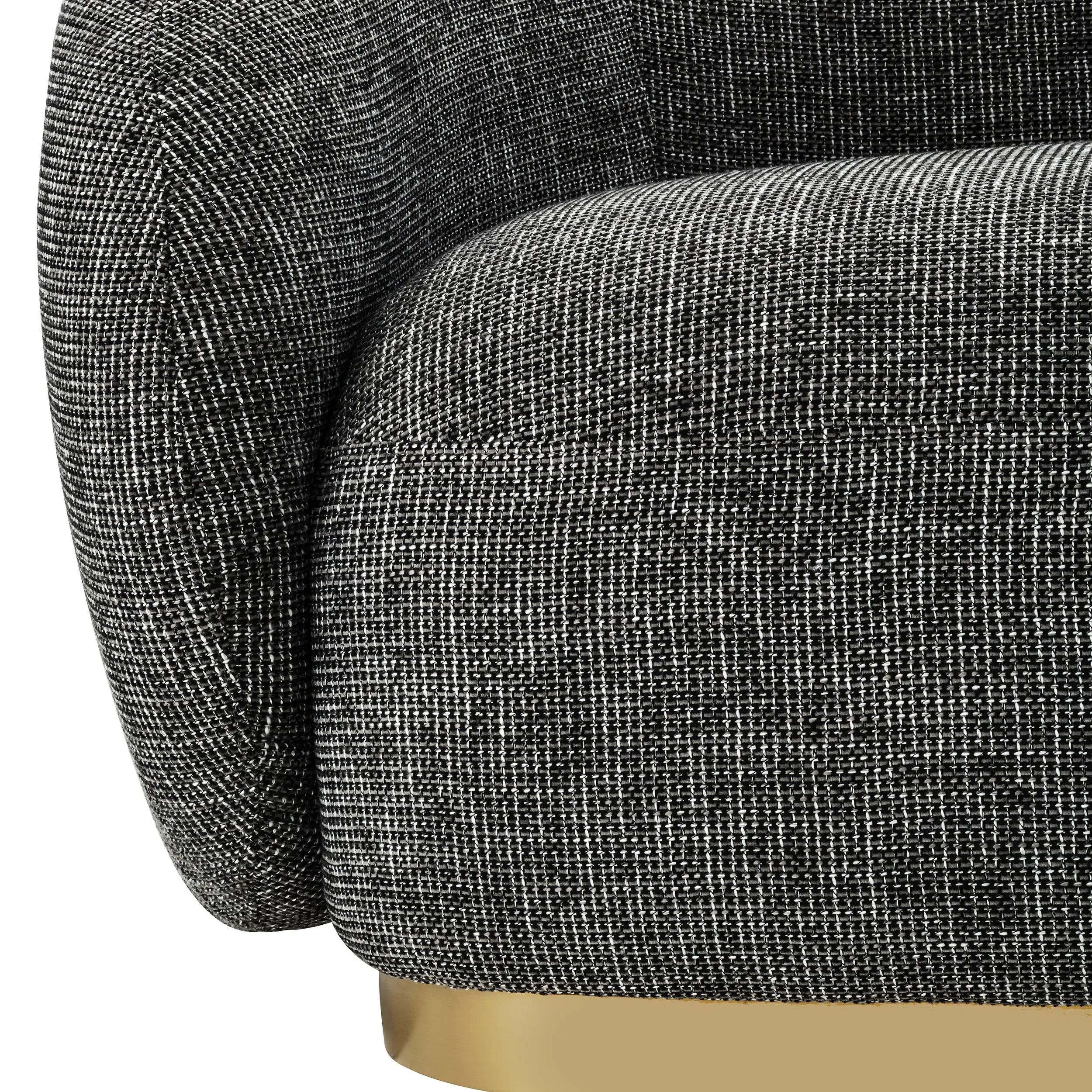 Sofa BRICE ciemnoszary melanż Eichholtz Eye on Design