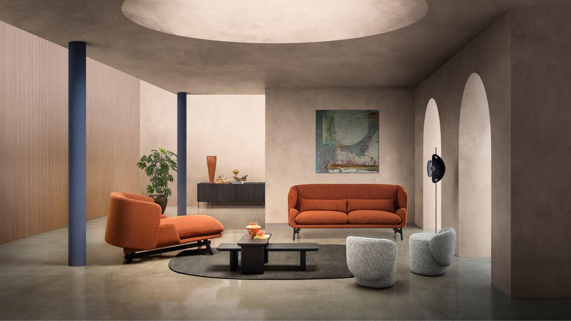 Sofa COQUILLE różowy Liu Jo Living Eye on Design