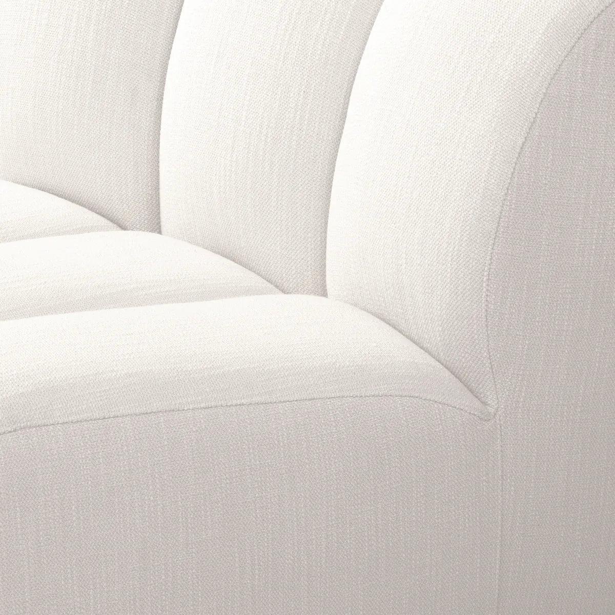 Sofa modułowa LANDO - element środkowy biały Eichholtz Eye on Design