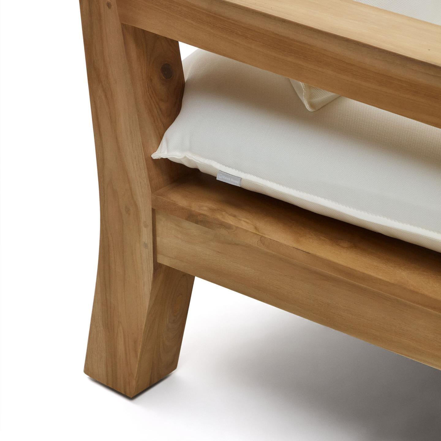 Sofa ogrodowa FORCANERA lite drewno tekowe La Forma Eye on Design