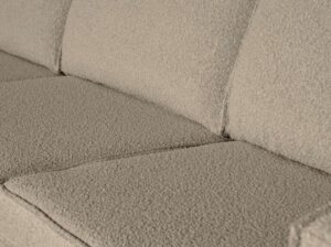 Left -sided rodeo beige bouclé