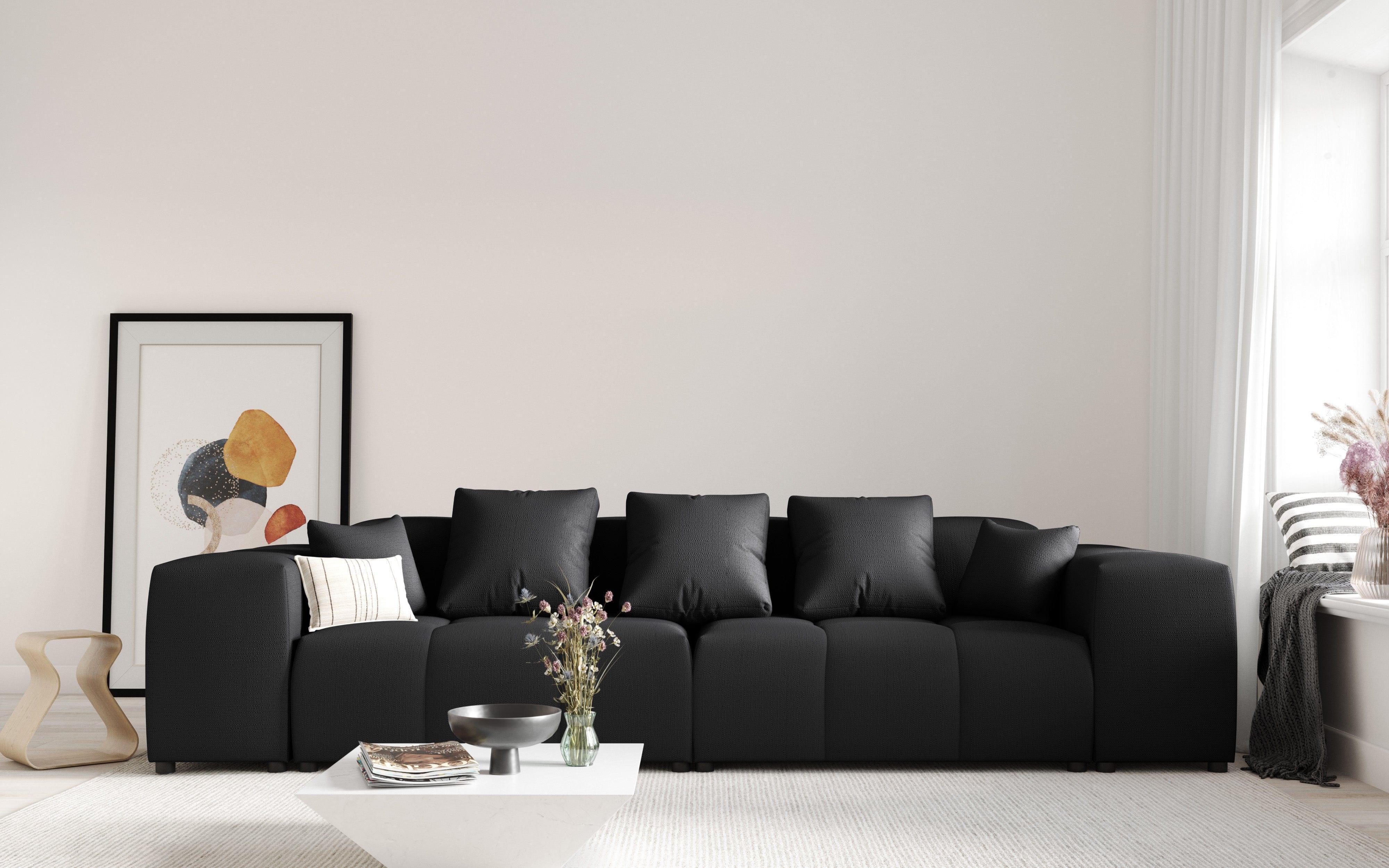 Sofa ROME czarny Cosmopolitan Design Eye on Design