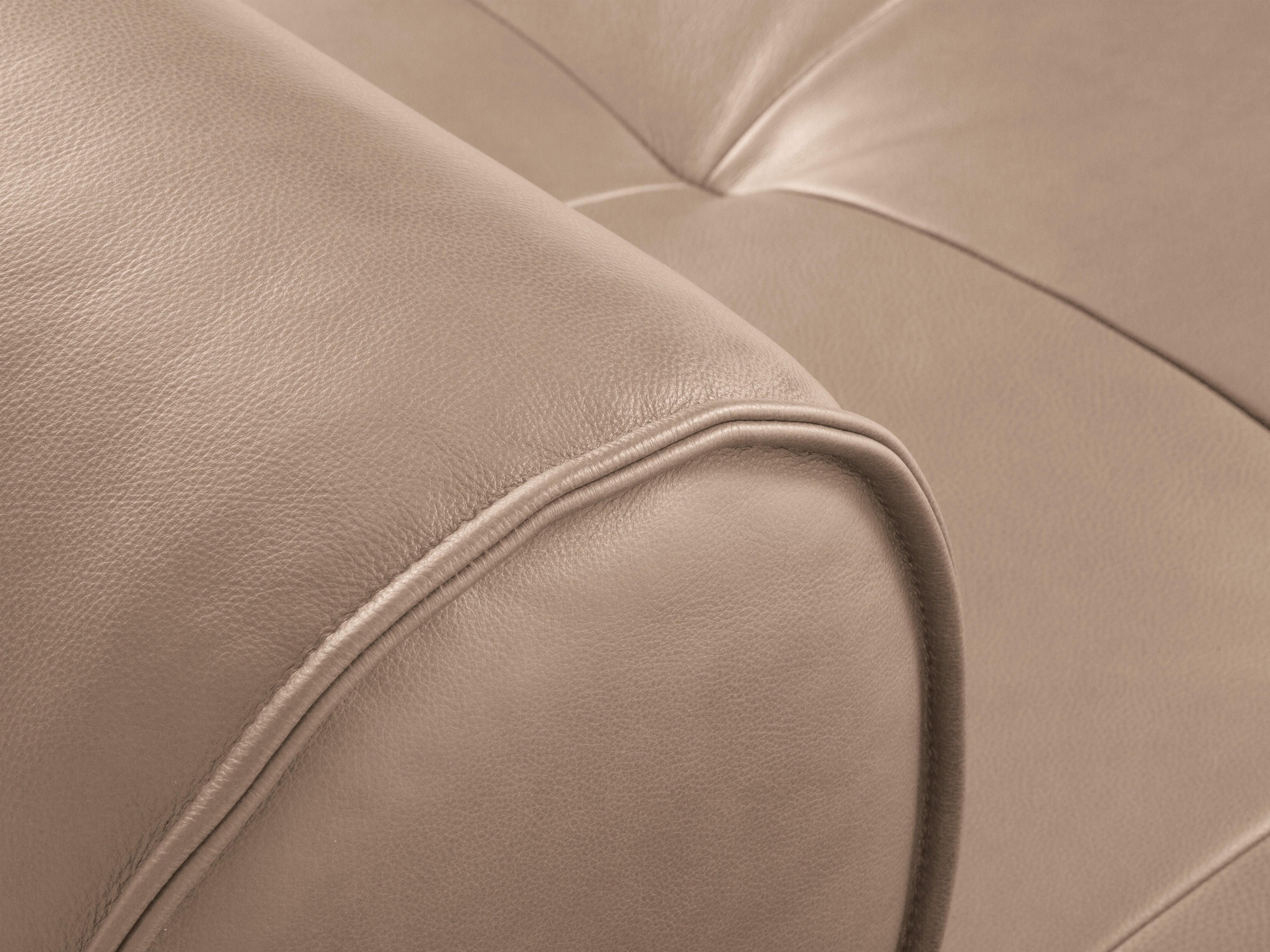 Sofa skórzana 3-osobowa LILY cappuccino Maison Heritage Eye on Design