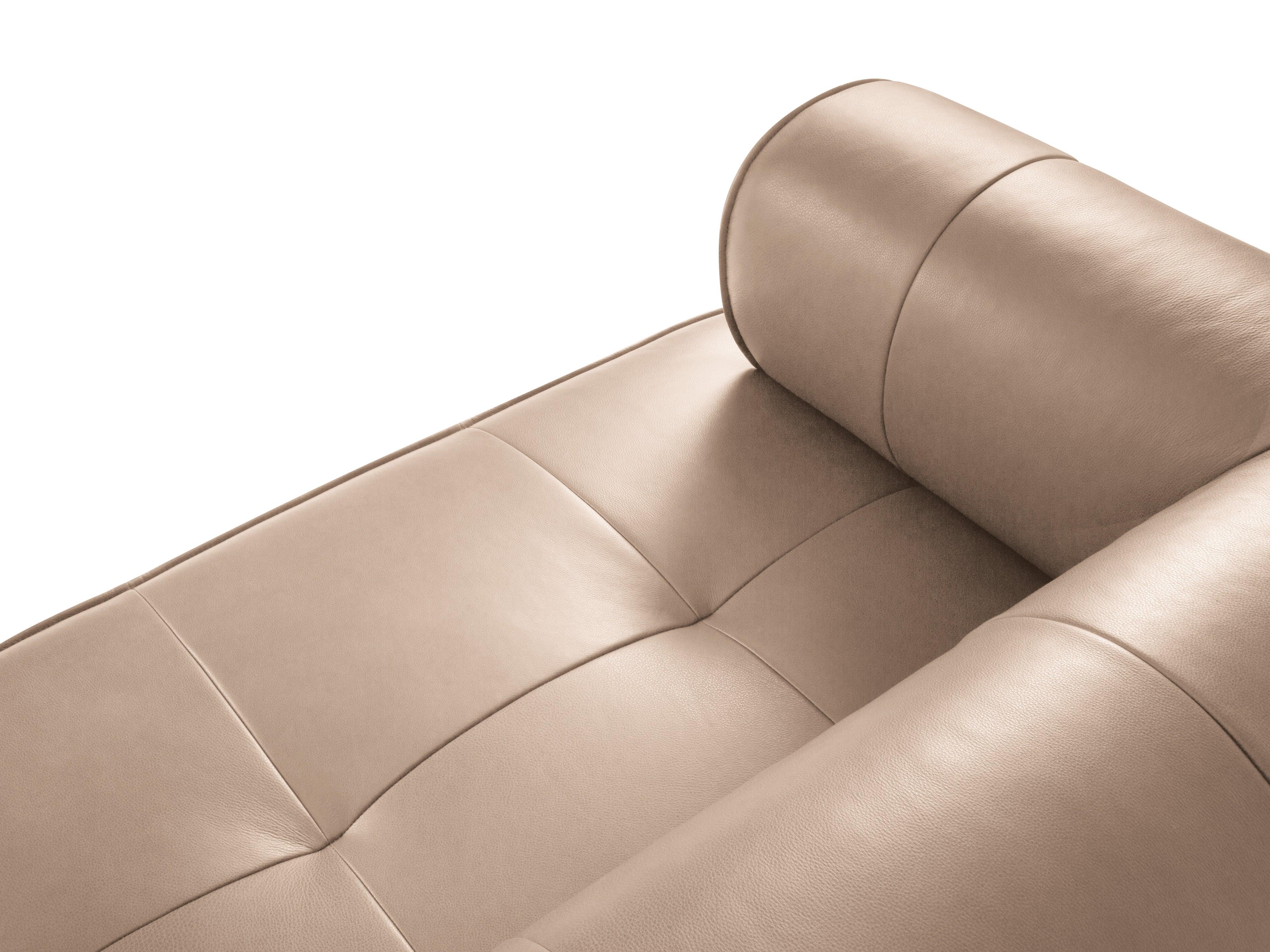 Sofa skórzana 3-osobowa LILY cappuccino Maison Heritage Eye on Design