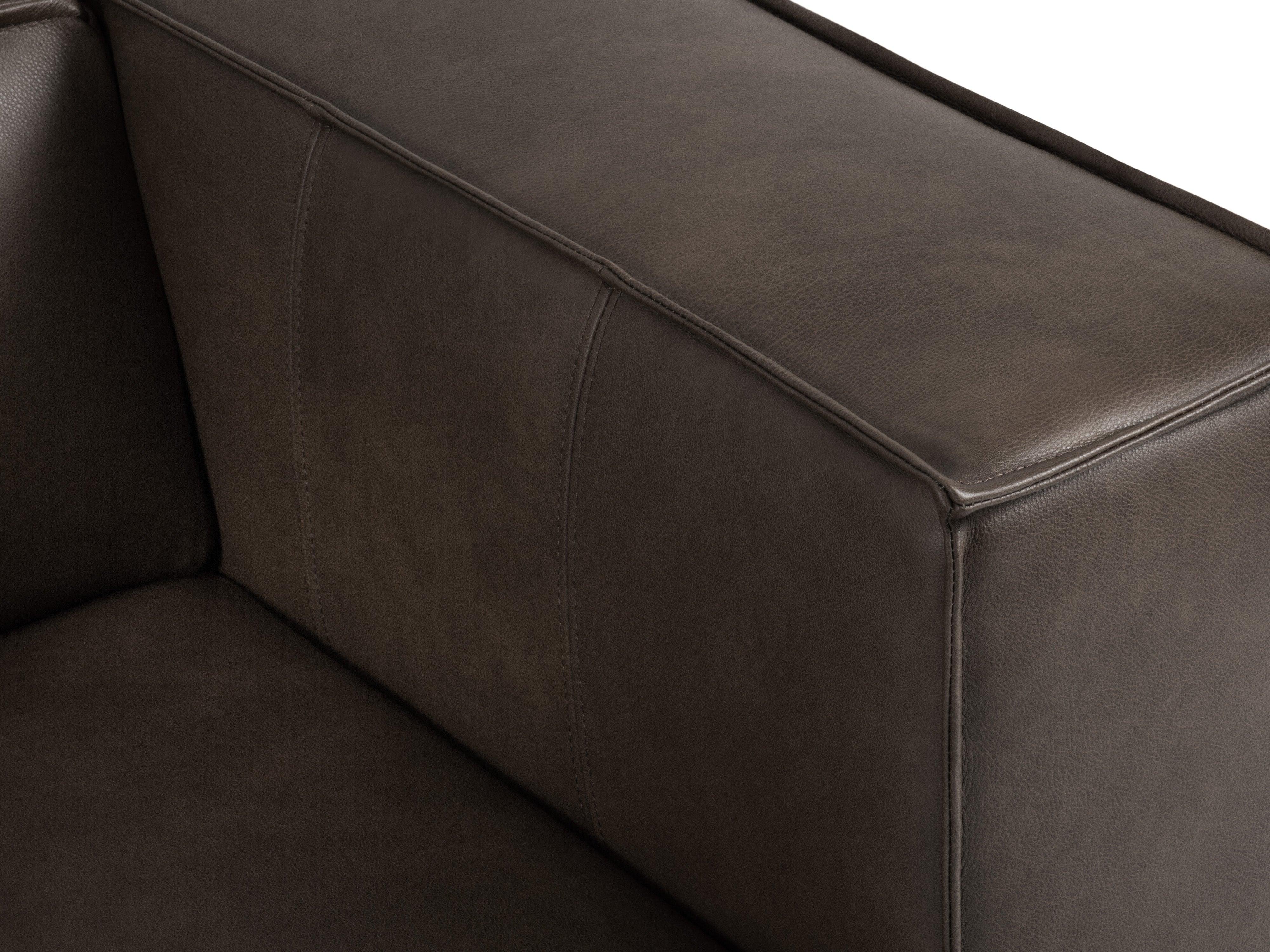 Sofa skórzana 3-osobowa MADAME oliwkowy brąz Windsor & Co Eye on Design