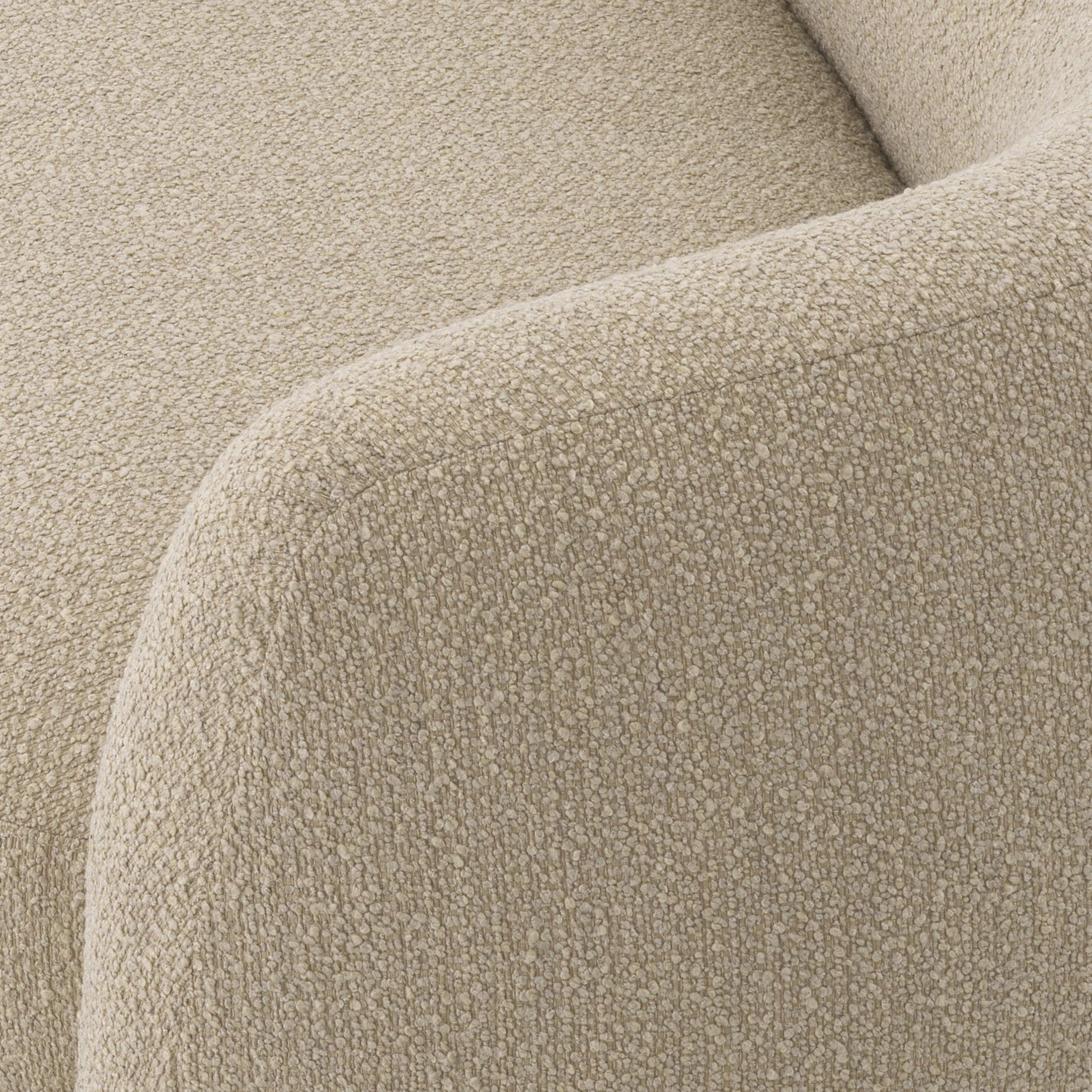 Sofa w tkaninie boucle BLAINE piaskowy Eichholtz Eye on Design