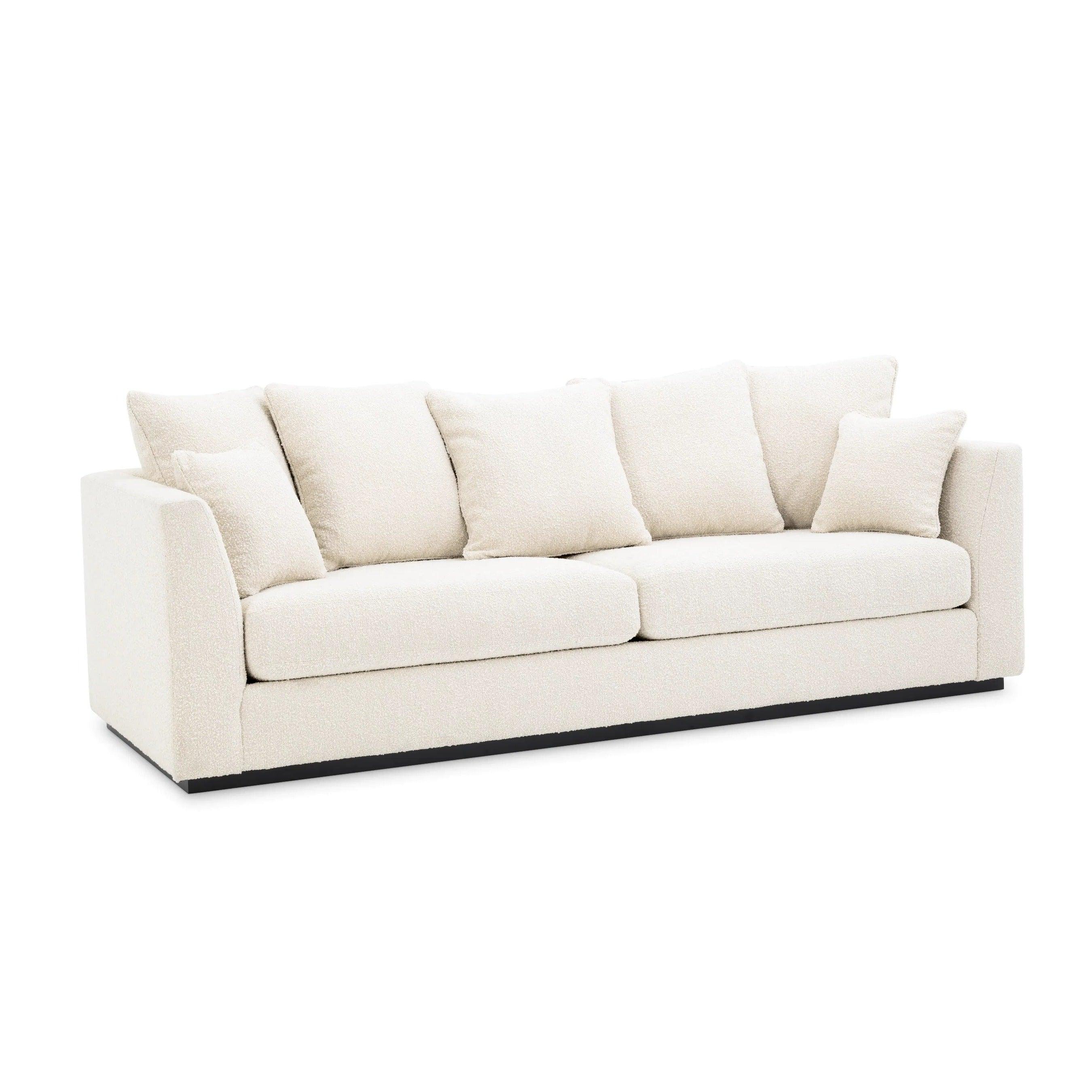 Sofa w tkaninie boucle TAYLOR kremowy Eichholtz Eye on Design