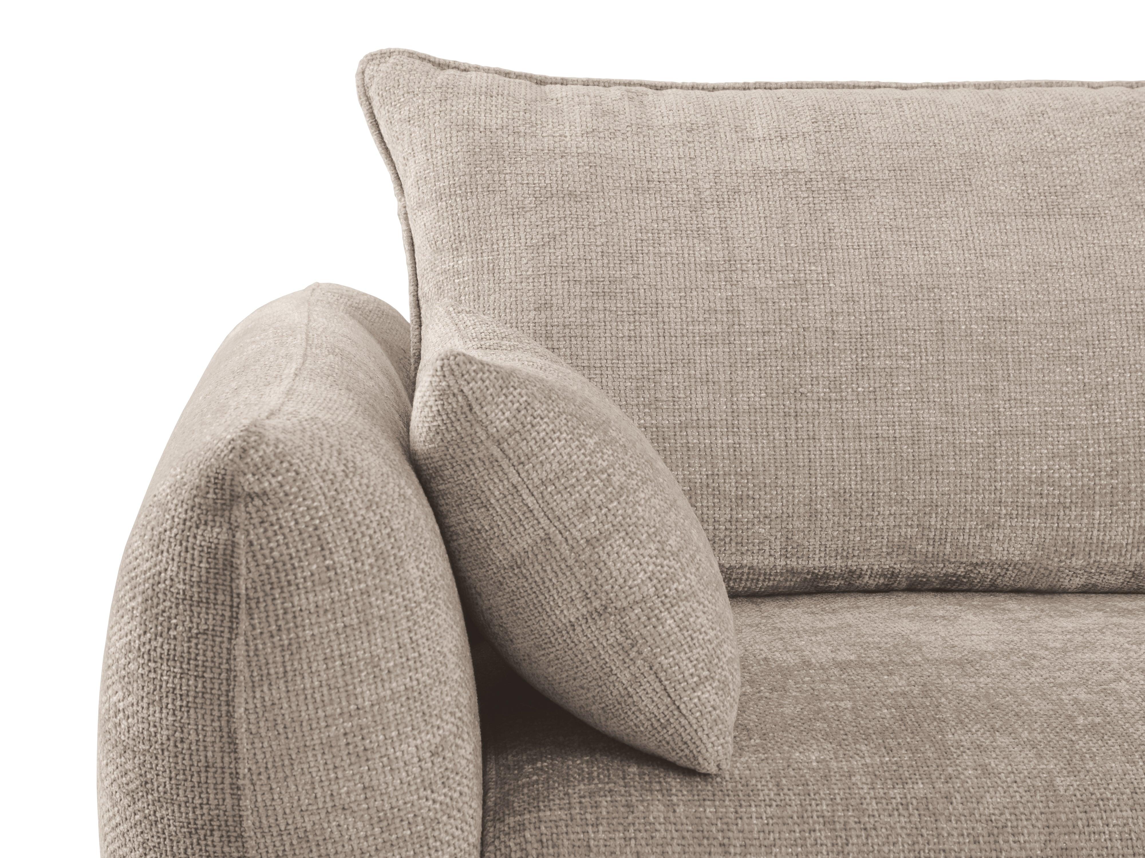 Sofa z funkcją spania MATERA beżowy szenil Cosmopolitan Design Eye on Design
