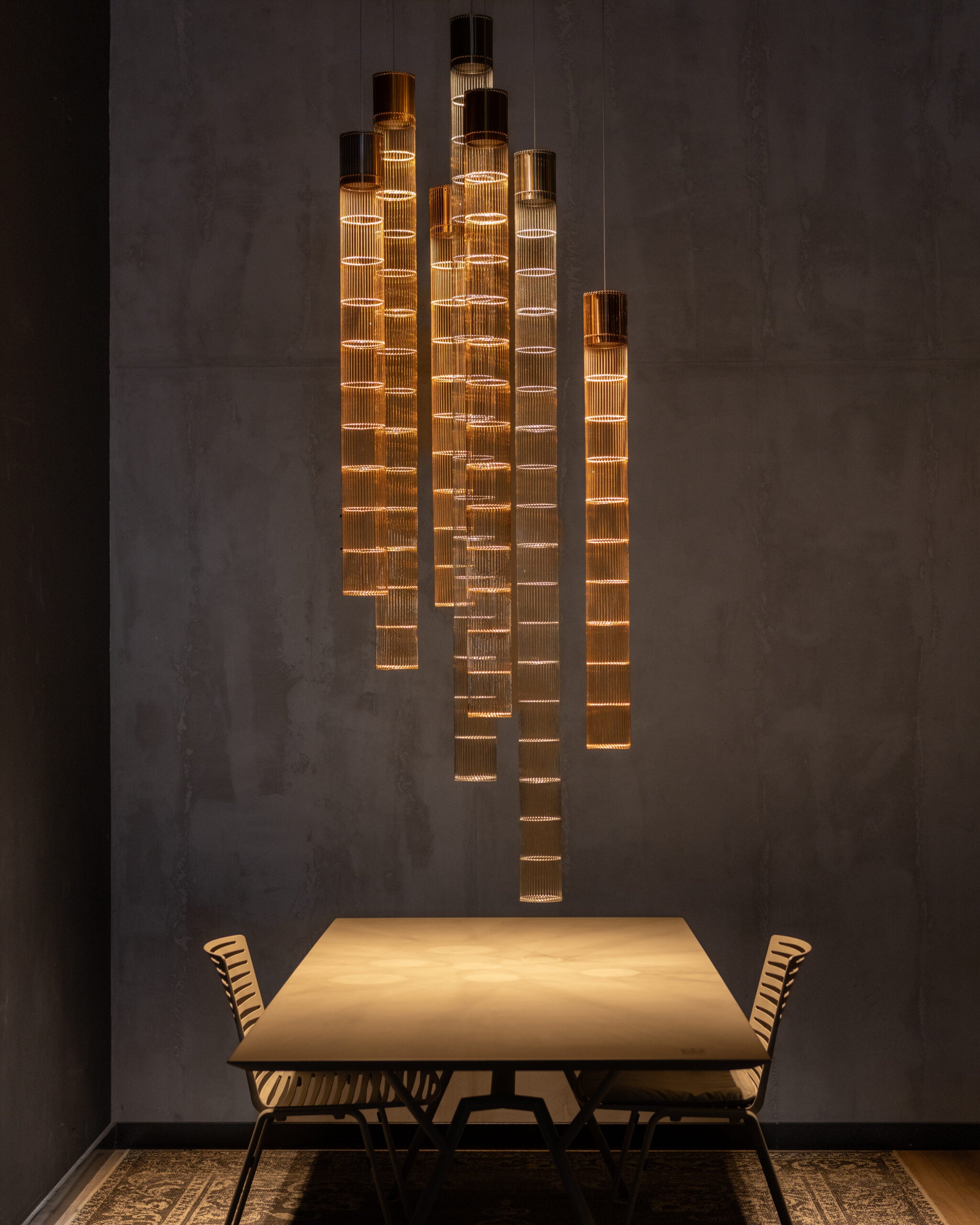 Lampa wisząca STELAR siatka