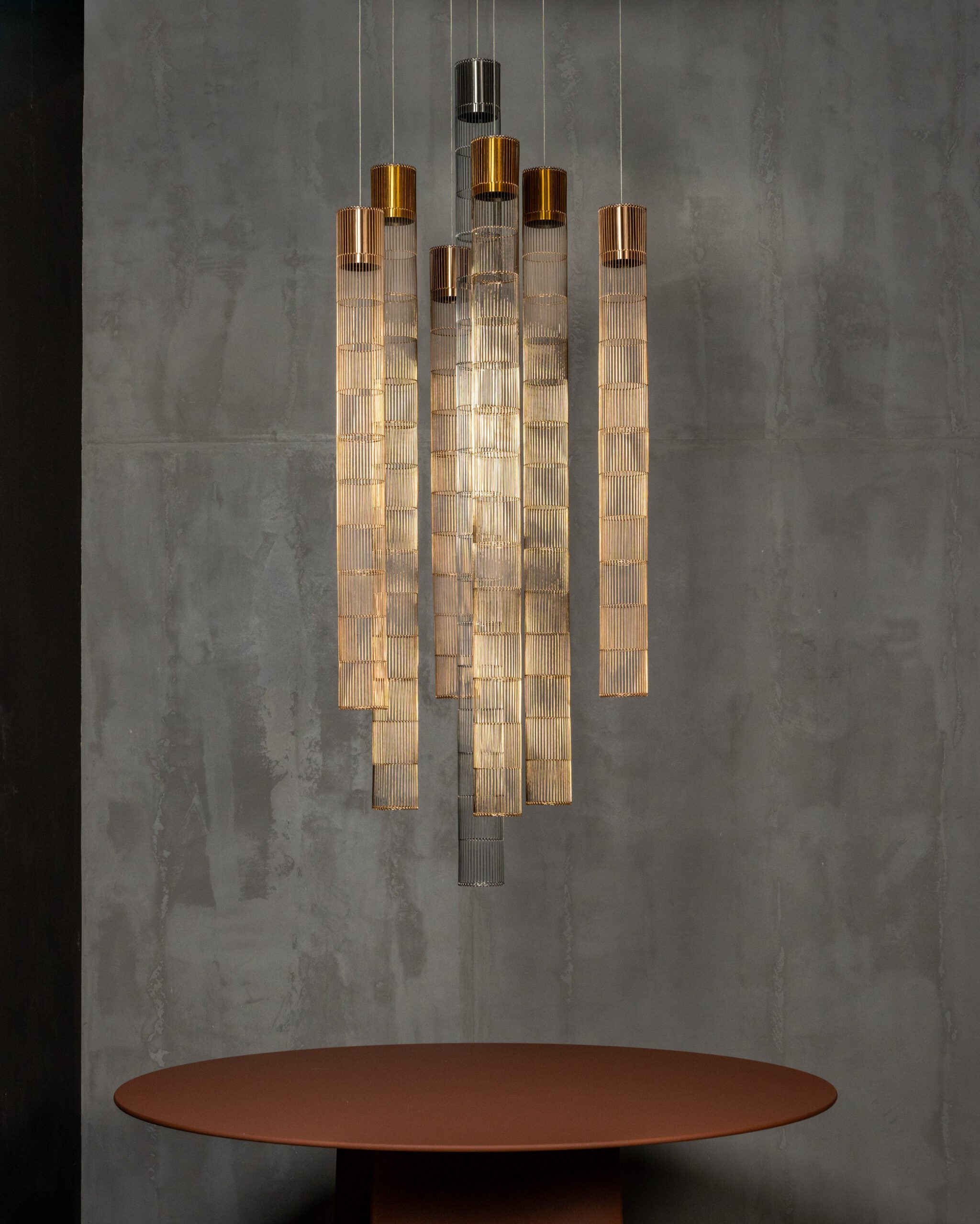 Lampa wisząca STELAR siatka