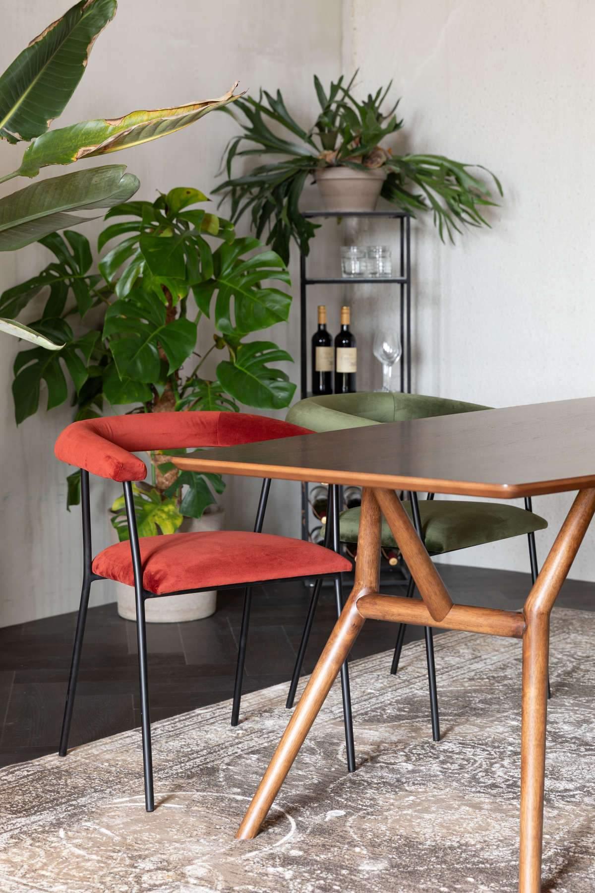 Stół MALAYA drewno orzechowe Dutchbone Eye on Design