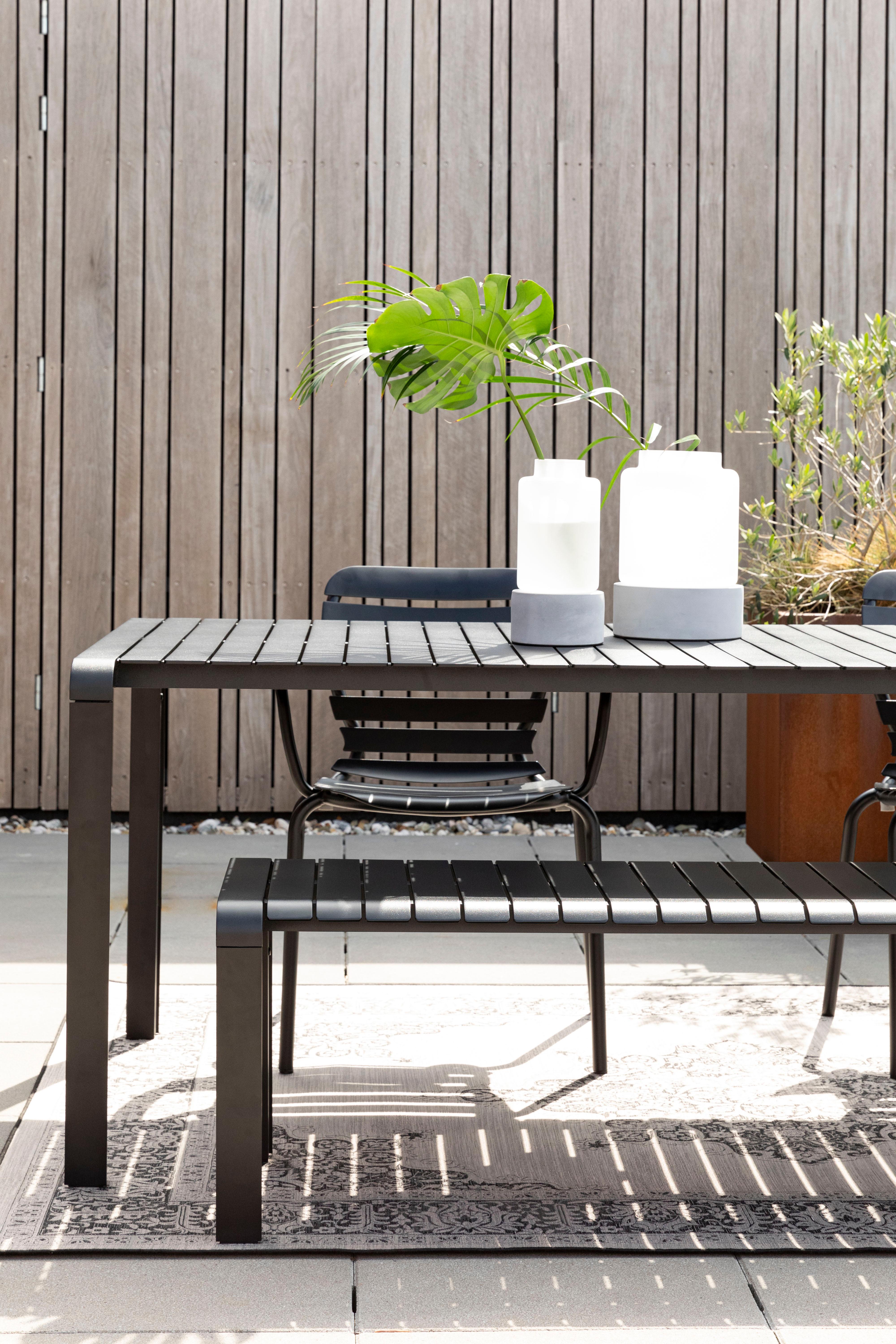 Vondel Garden Table 168,5x87 Black Zuiver Eye on Design