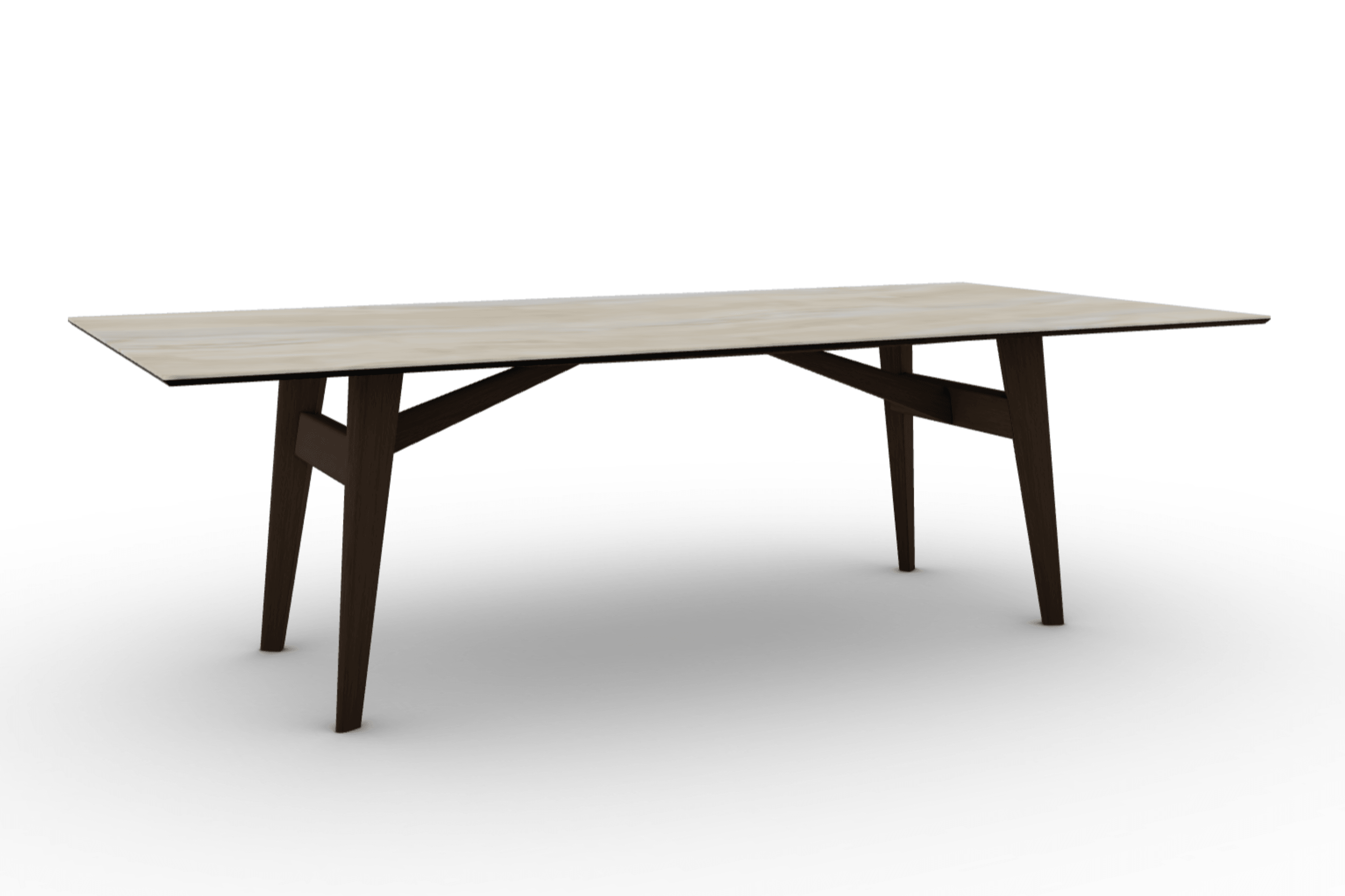 Stół prostokątny ABREY piaskowy marmur Calligaris Eye on Design