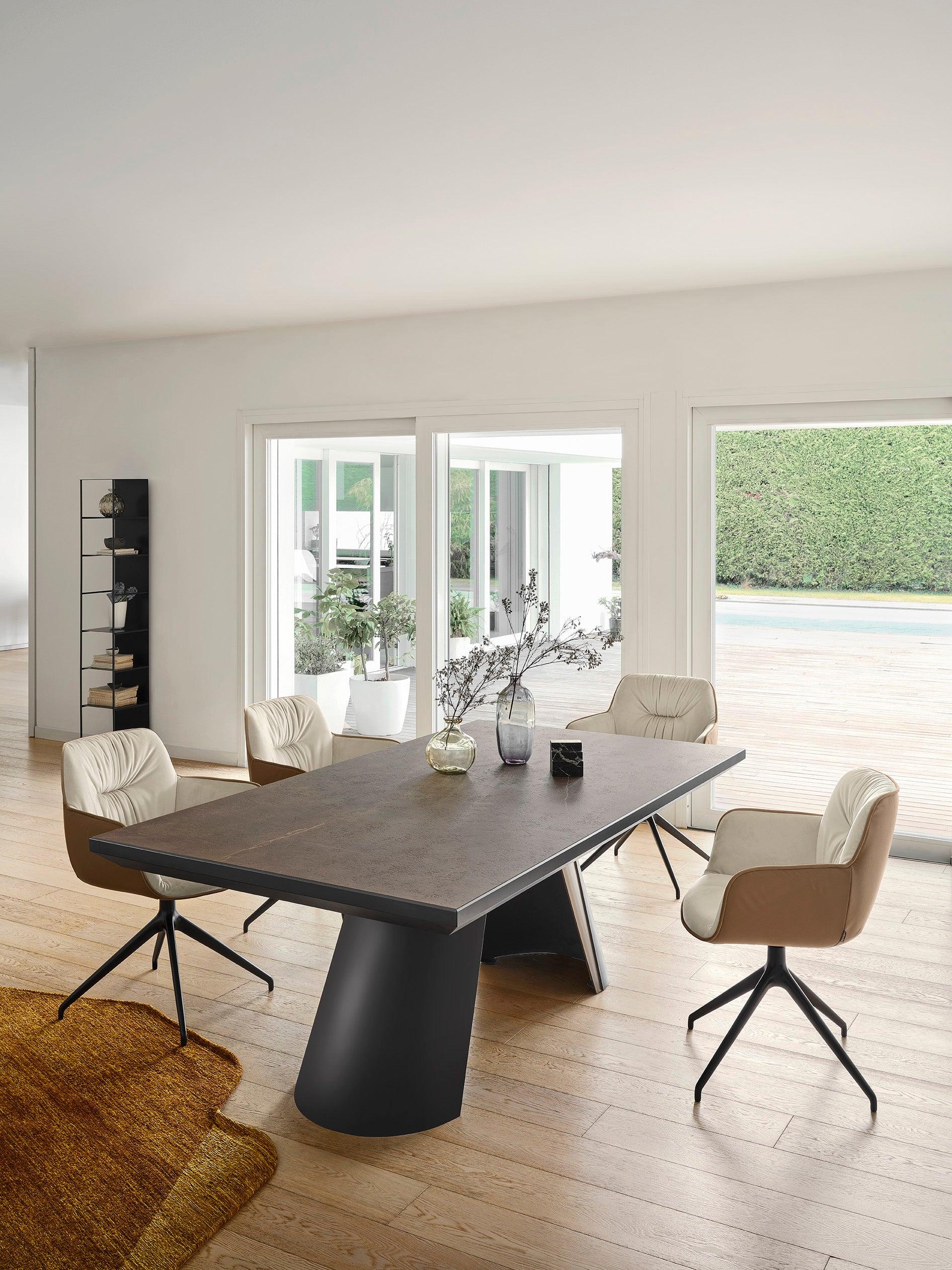 Stół prostokątny APIAN biały marmur Calligaris Eye on Design