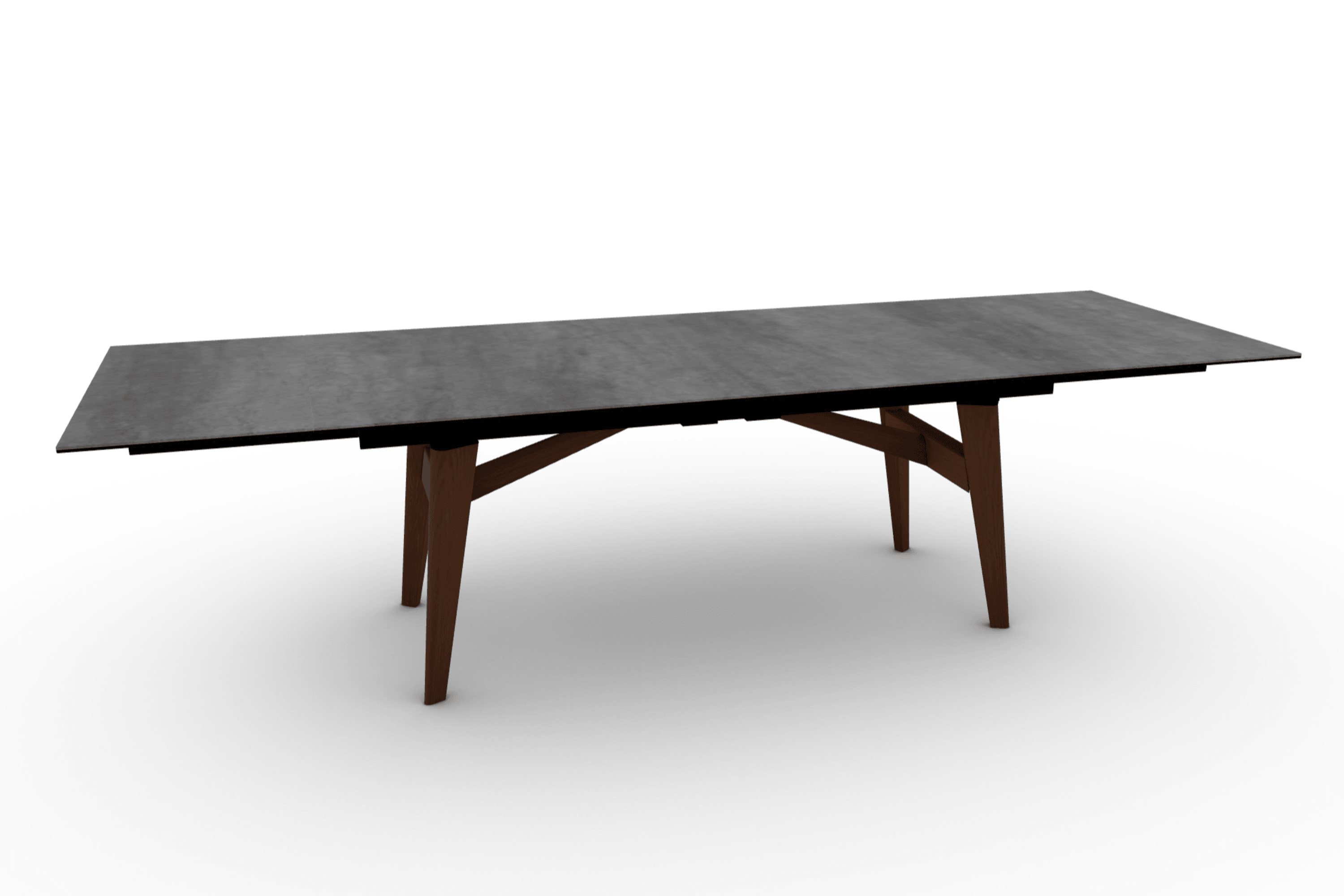 Stół prostokątny rozkładany ABREY cement Calligaris Eye on Design