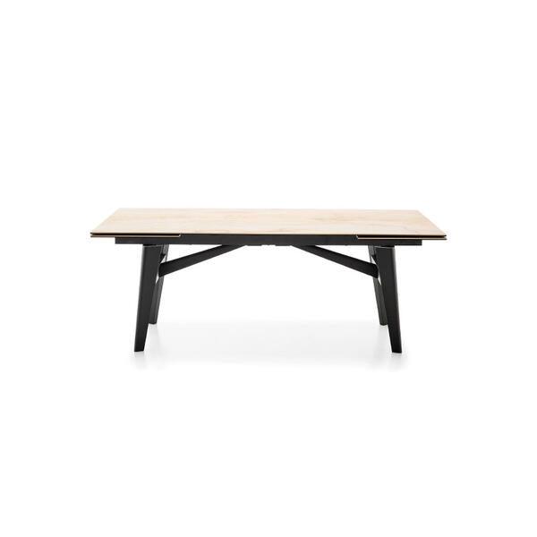 Stół prostokątny rozkładany ABREY piaskowy marmur Calligaris Eye on Design
