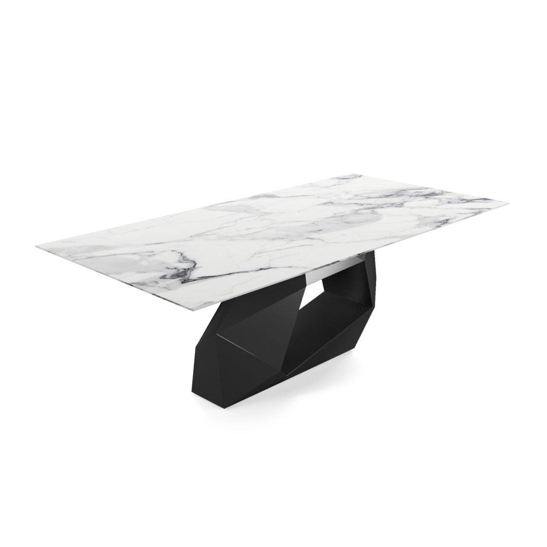 Stół RAW DIAMOND czarno-biały Liu Jo Living Eye on Design