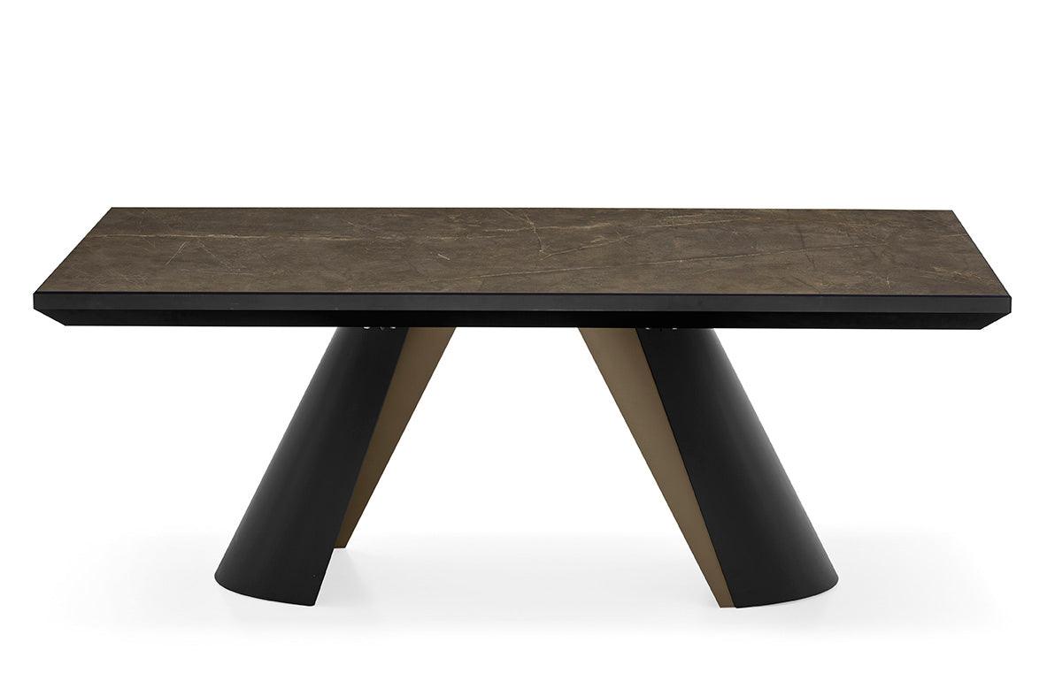 Stół rozkładany APIAN brązowa ceramika Calligaris Eye on Design