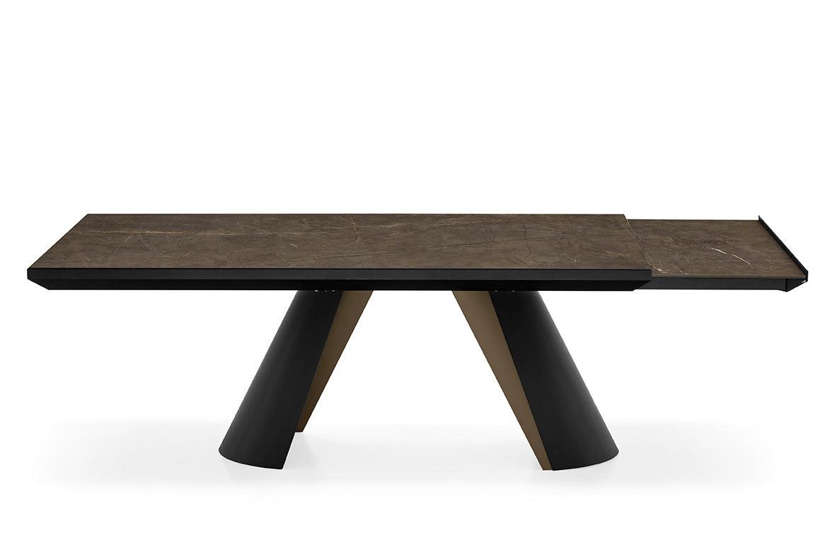 Stół rozkładany APIAN brązowa ceramika Calligaris Eye on Design