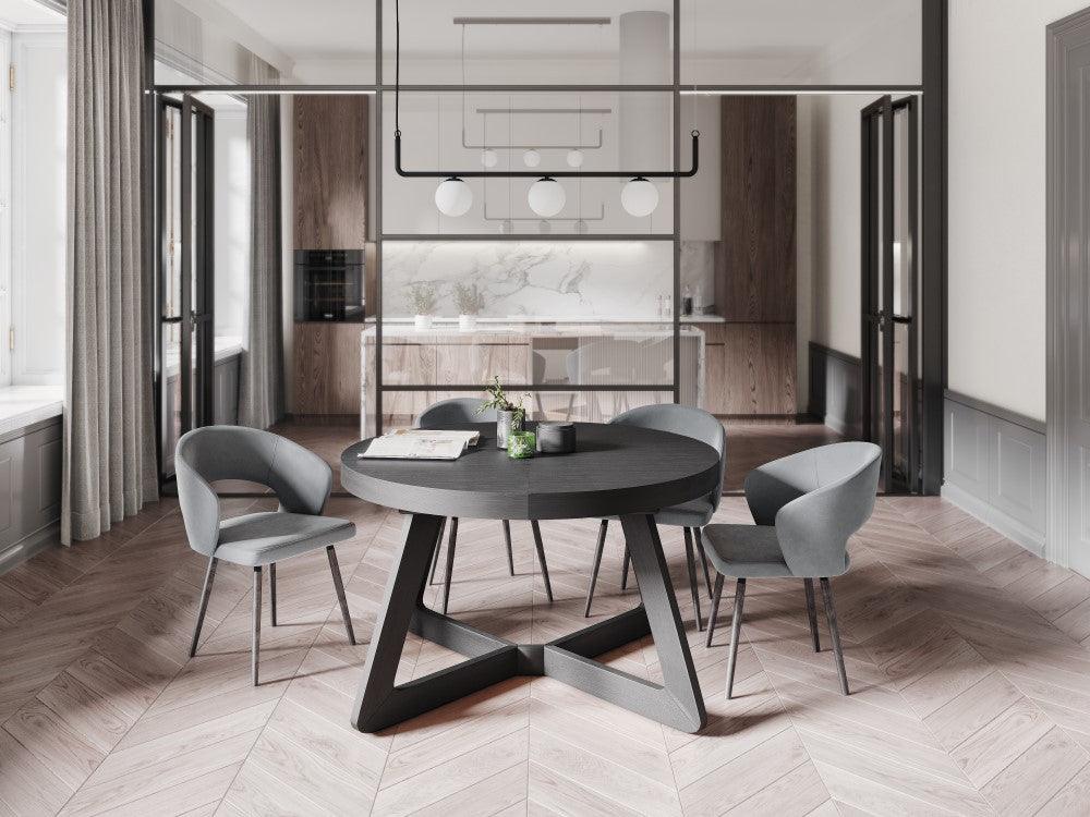 Stół rozkładany BODIL czarny dąb Windsor & Co Eye on Design
