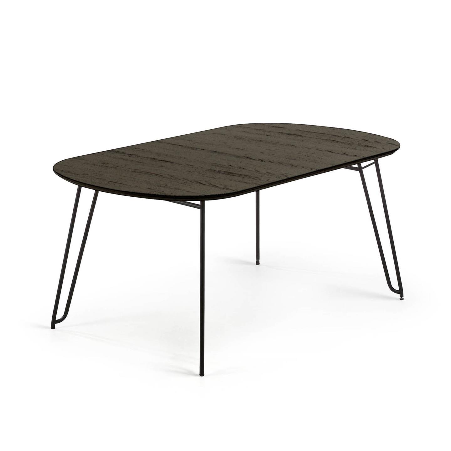 Stół rozkładany MILIAN fornir jesionowy La Forma 140-220 x 90 cm Eye on Design