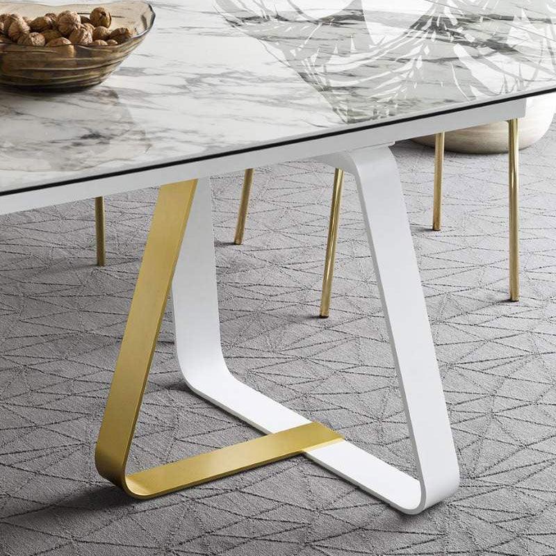 Stół rozkładany SUNSHINE biały marmur Calligaris Eye on Design