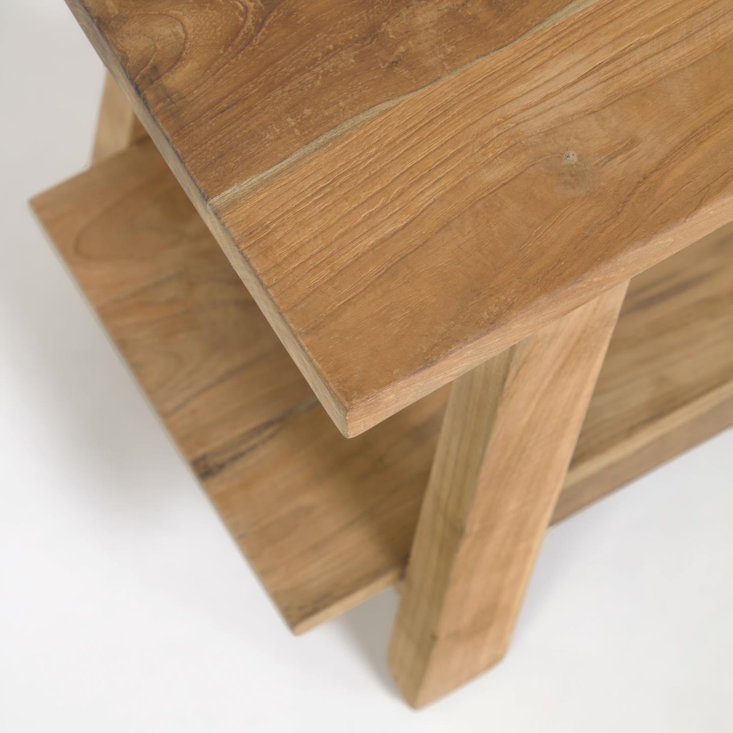 Stołek SAFARA lite drewno tekowe La Forma Eye on Design