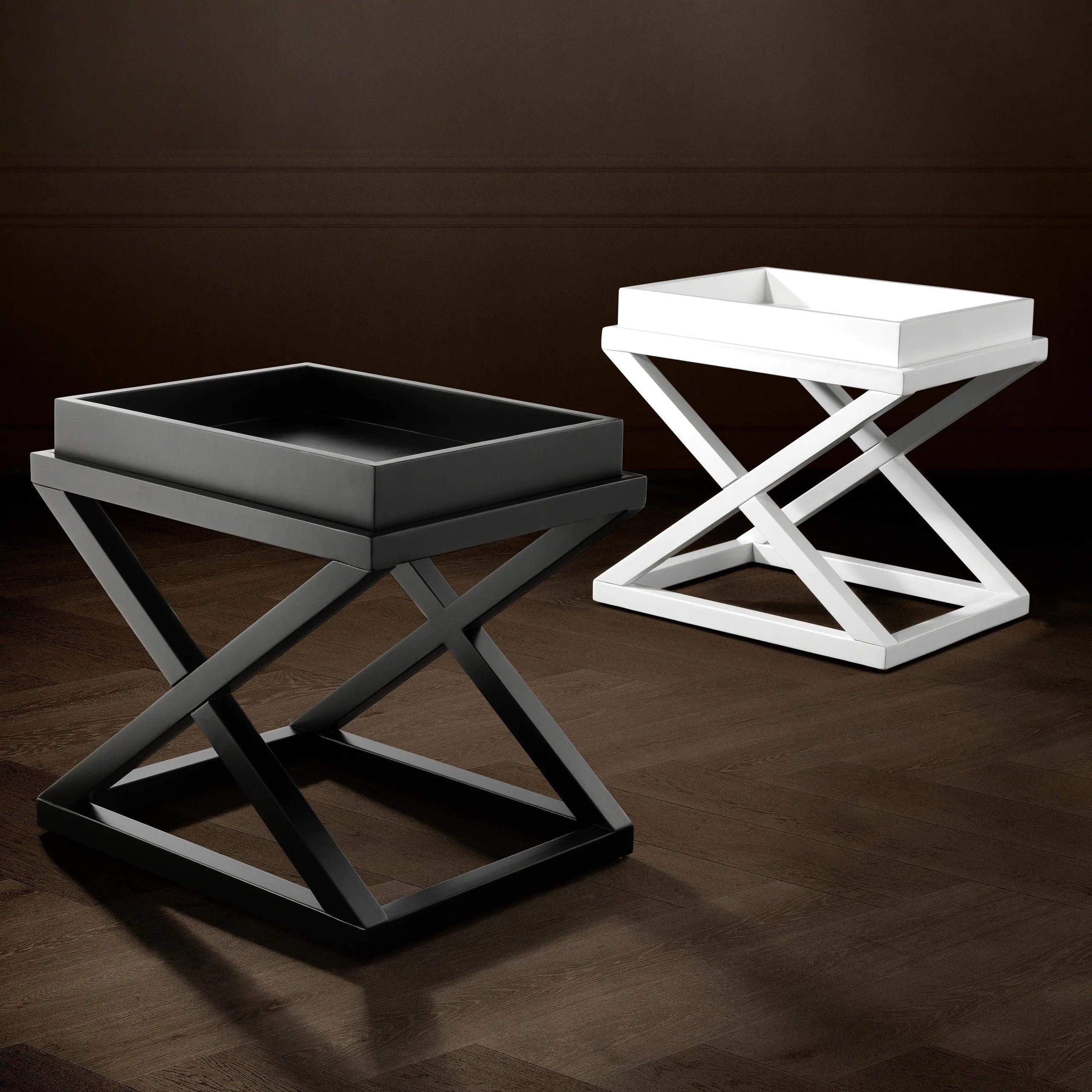Stolik boczny MCARTHUR czarny Eichholtz Eye on Design