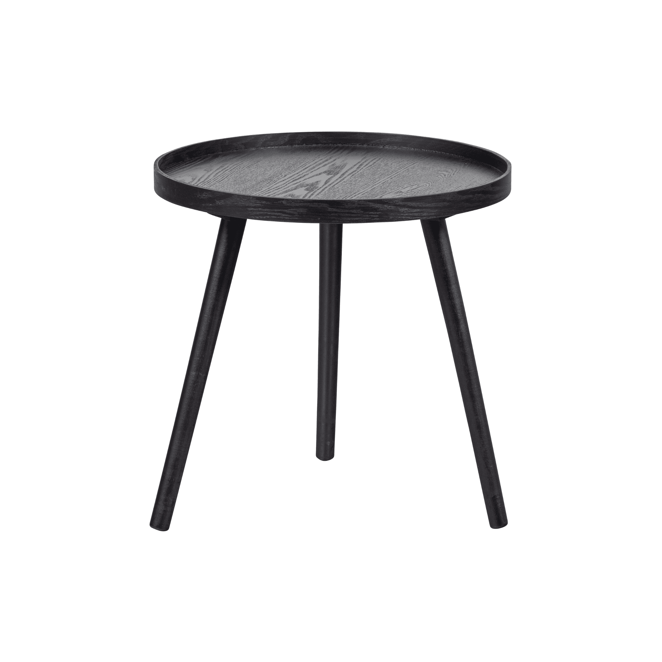 Stolik boczny MESA czarny poeskpozycyjny Woood Eye on Design