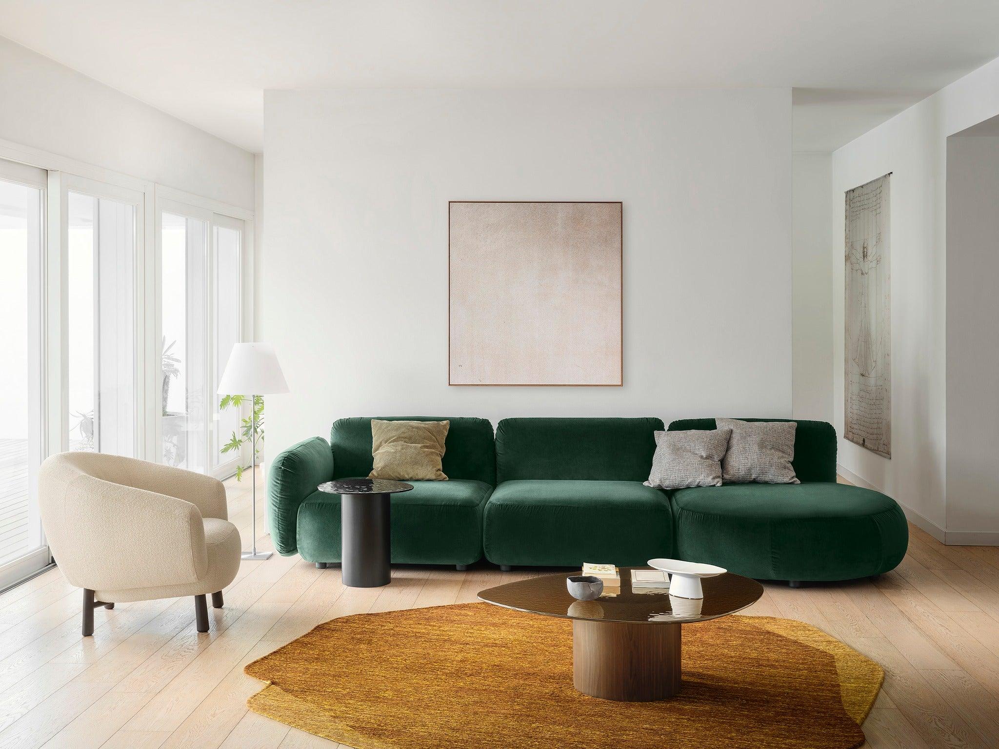 Stolik boczny MUSHROOM orzechowa podstawa Calligaris Eye on Design