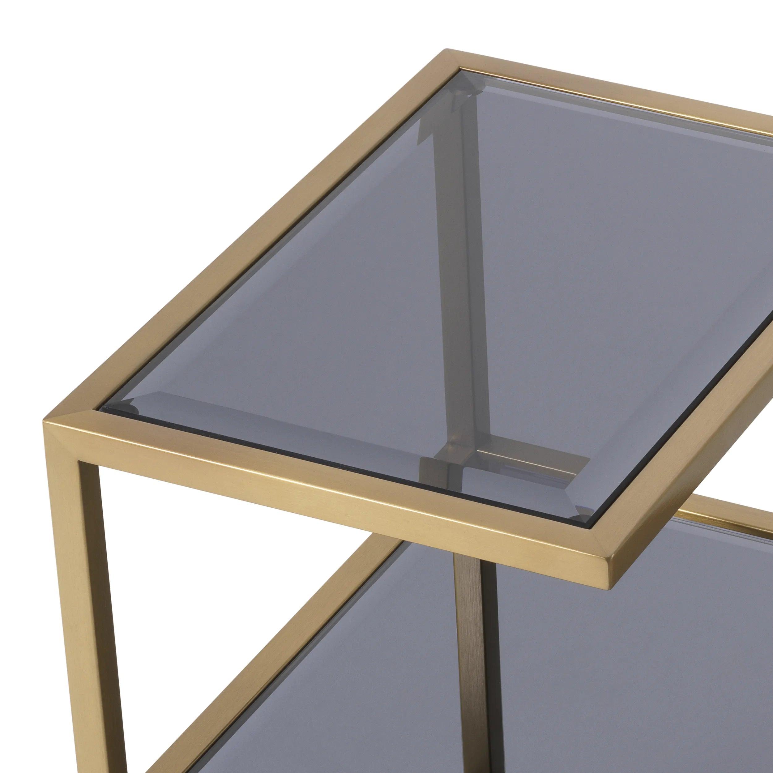 Stolik boczny OCTAVA mosiężny Eichholtz Eye on Design