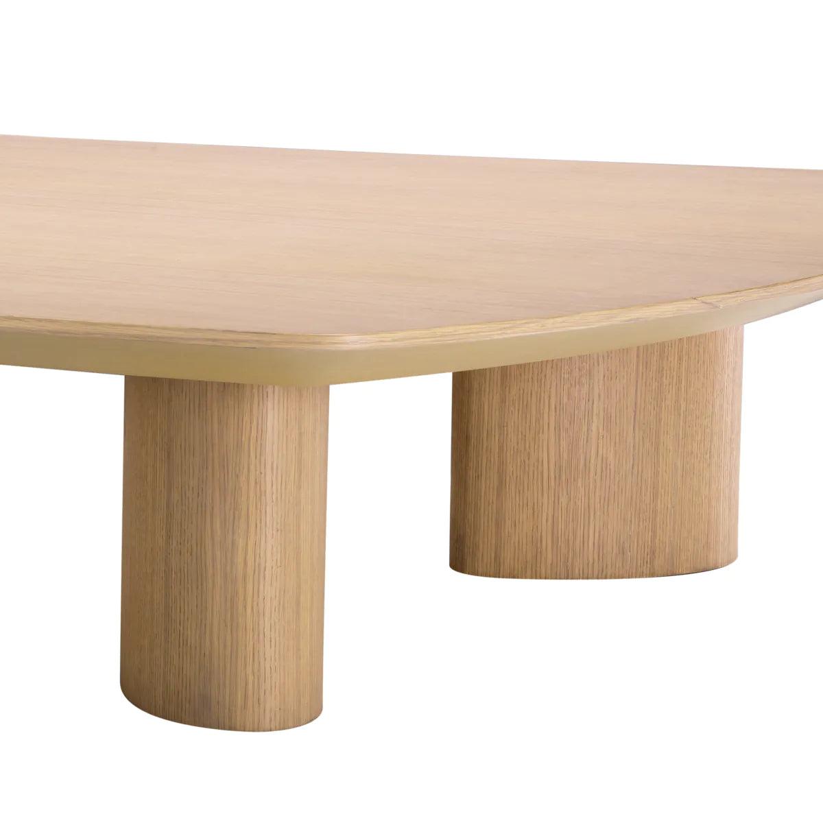 Stolik kawowy BERGMAN fornir dębowy Eichholtz Eye on Design