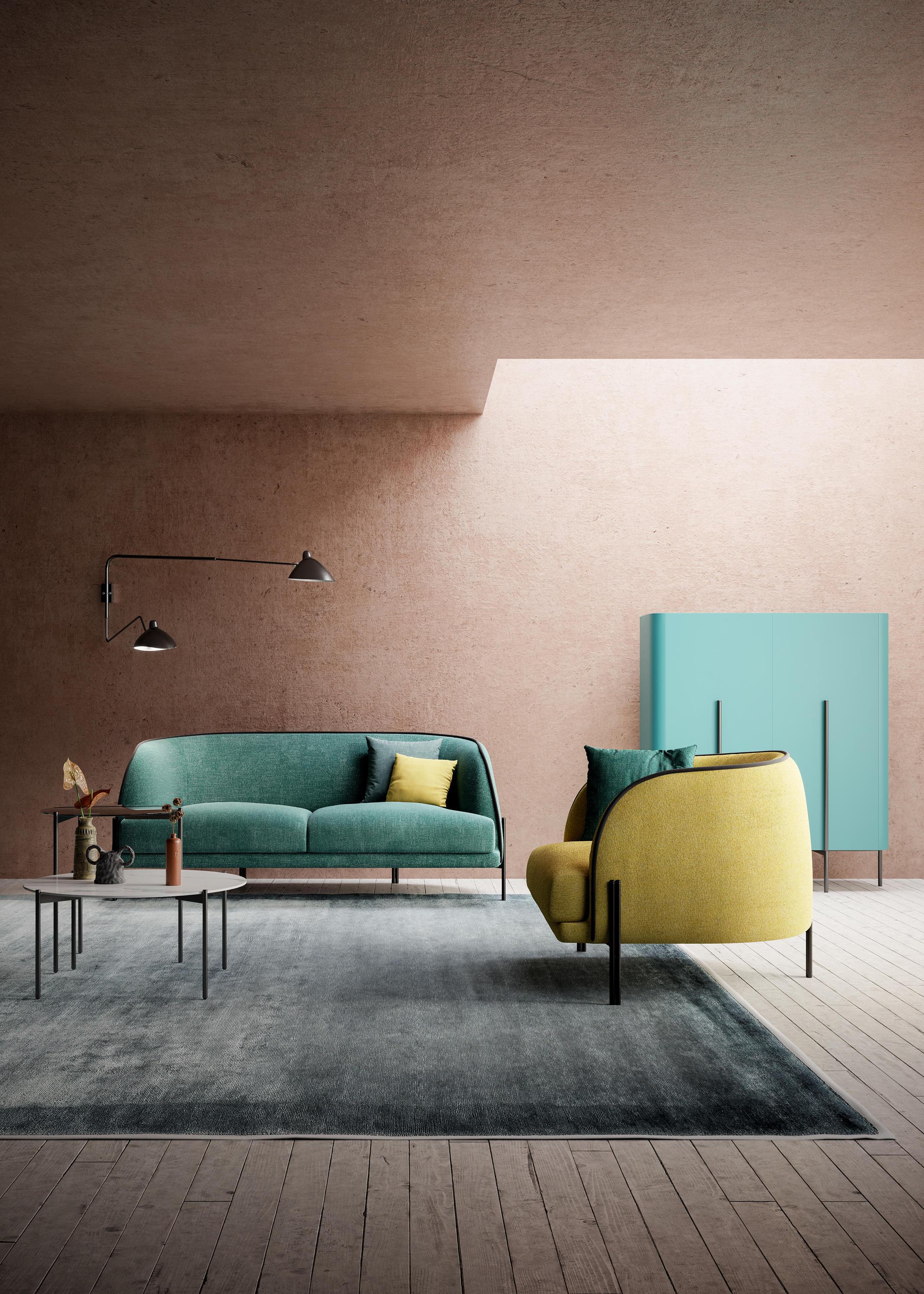 Stolik kawowy CAILLOU brązowy Liu Jo Living Eye on Design