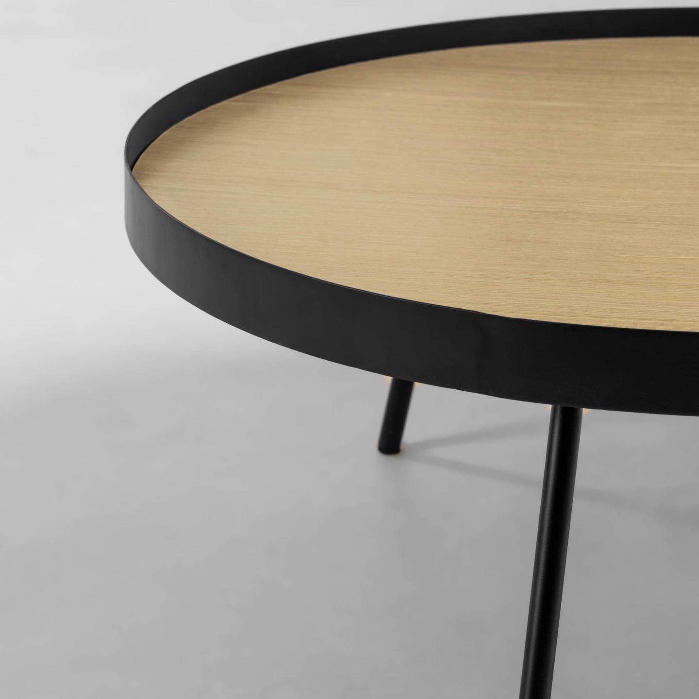 Stolik kawowy NENET czarny La Forma Eye on Design