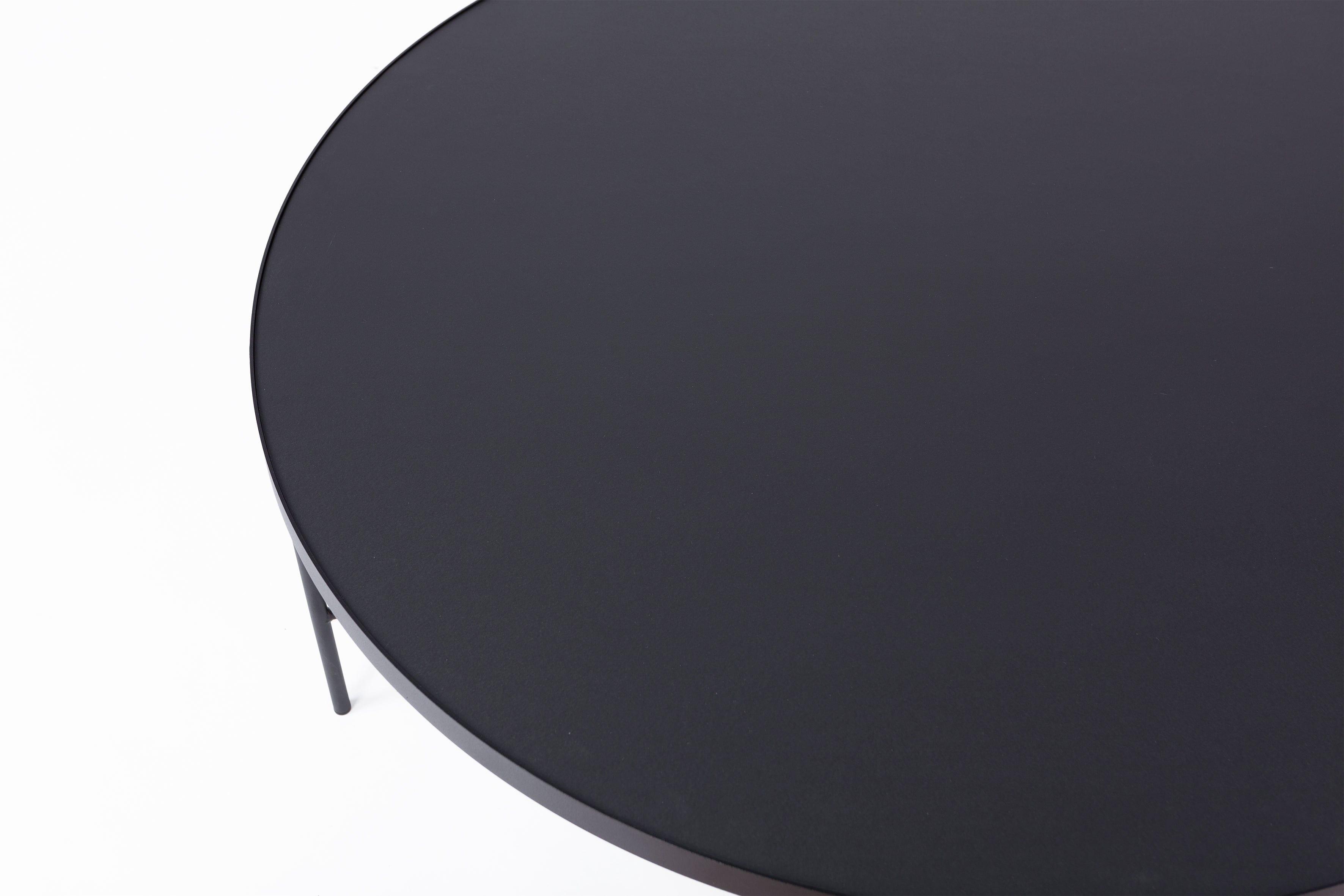 Stolik kawowy niski TRE NERO czarny Nordifra Eye on Design