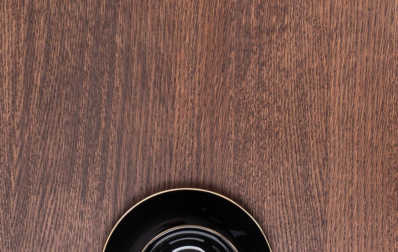 Stolik kawowy NOZZA fornir orzech amerykański Rosanero Eye on Design