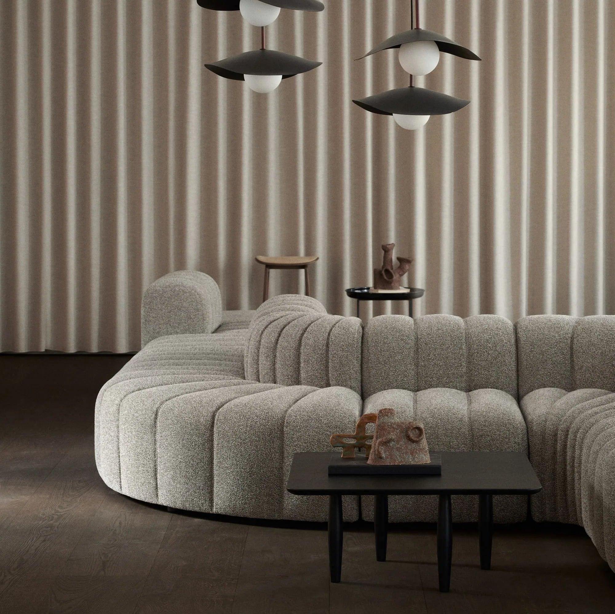 Stolik kawowy OKU czarny dębowy NORR11 Eye on Design