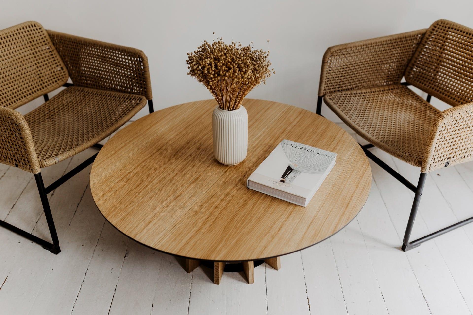 Stolik kawowy TAVLE naturalny dąb Nordifra Eye on Design
