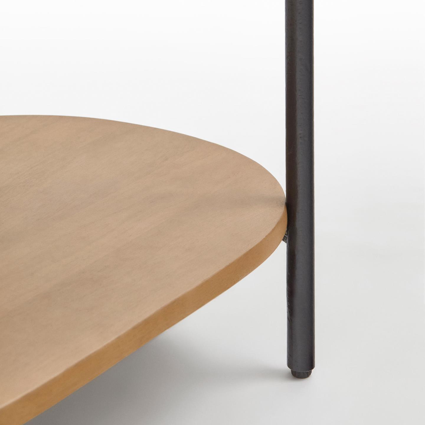 Stolik nocny LICIA lite drewno mango La Forma Eye on Design