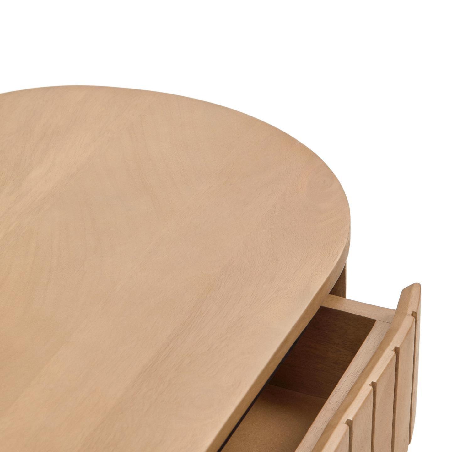 Stolik nocny LICIA lite drewno mango La Forma Eye on Design