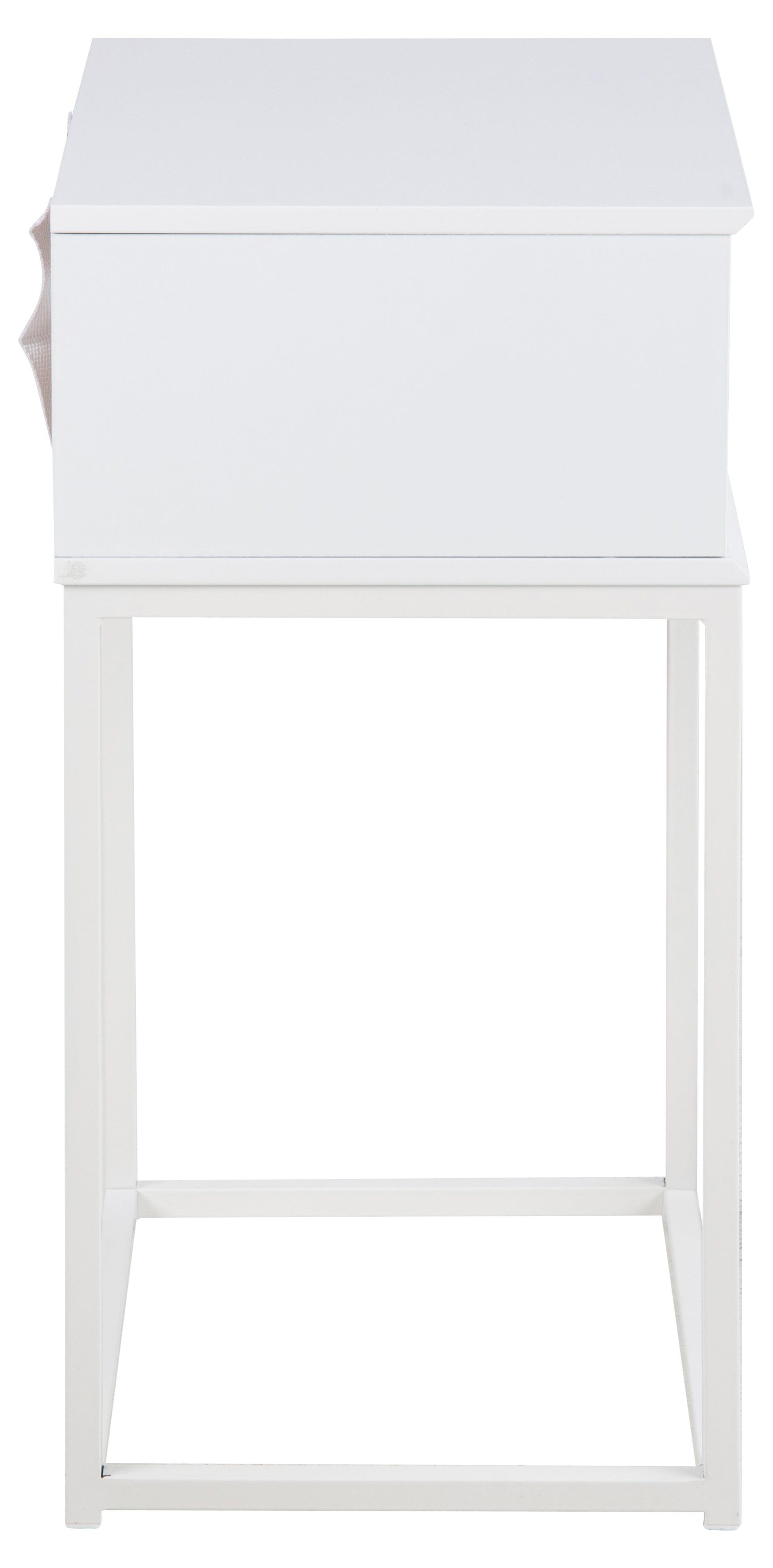 Stolik nocny MITRA biały Home Essentials Eye on Design