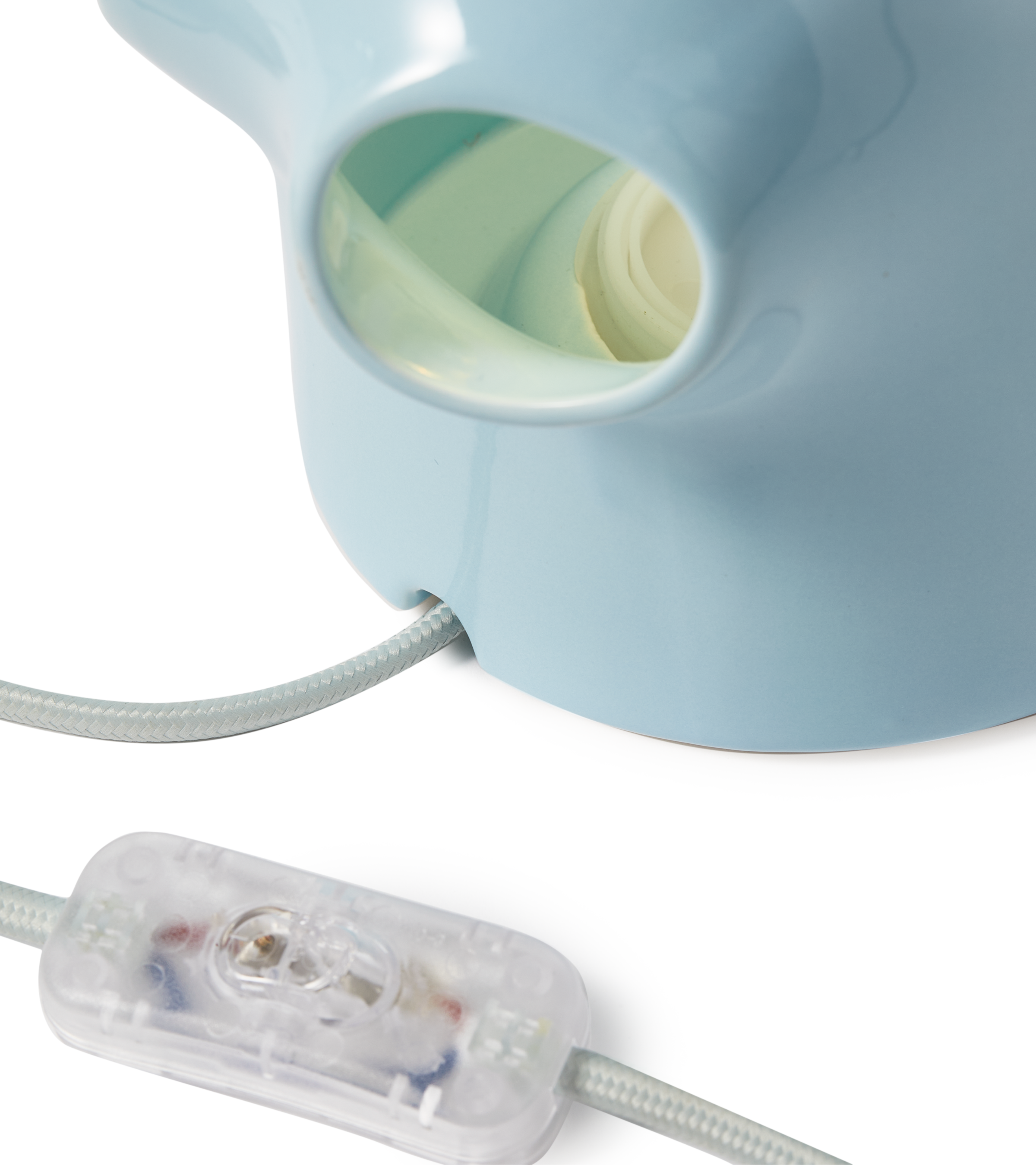 Lampa stołowa BULLE jasnoniebieski
