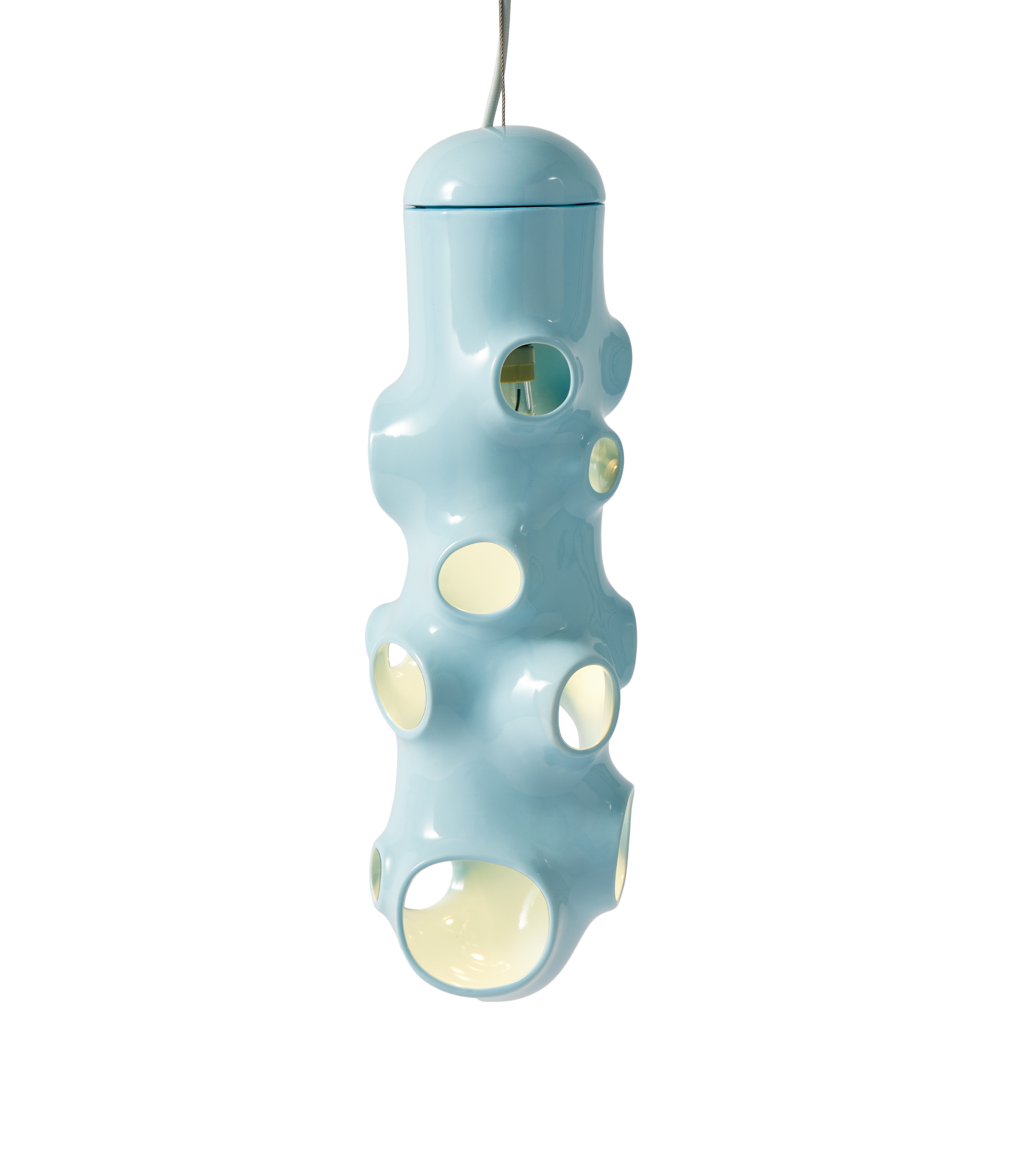 Lampa wisząca BULLE jasnoniebieski
